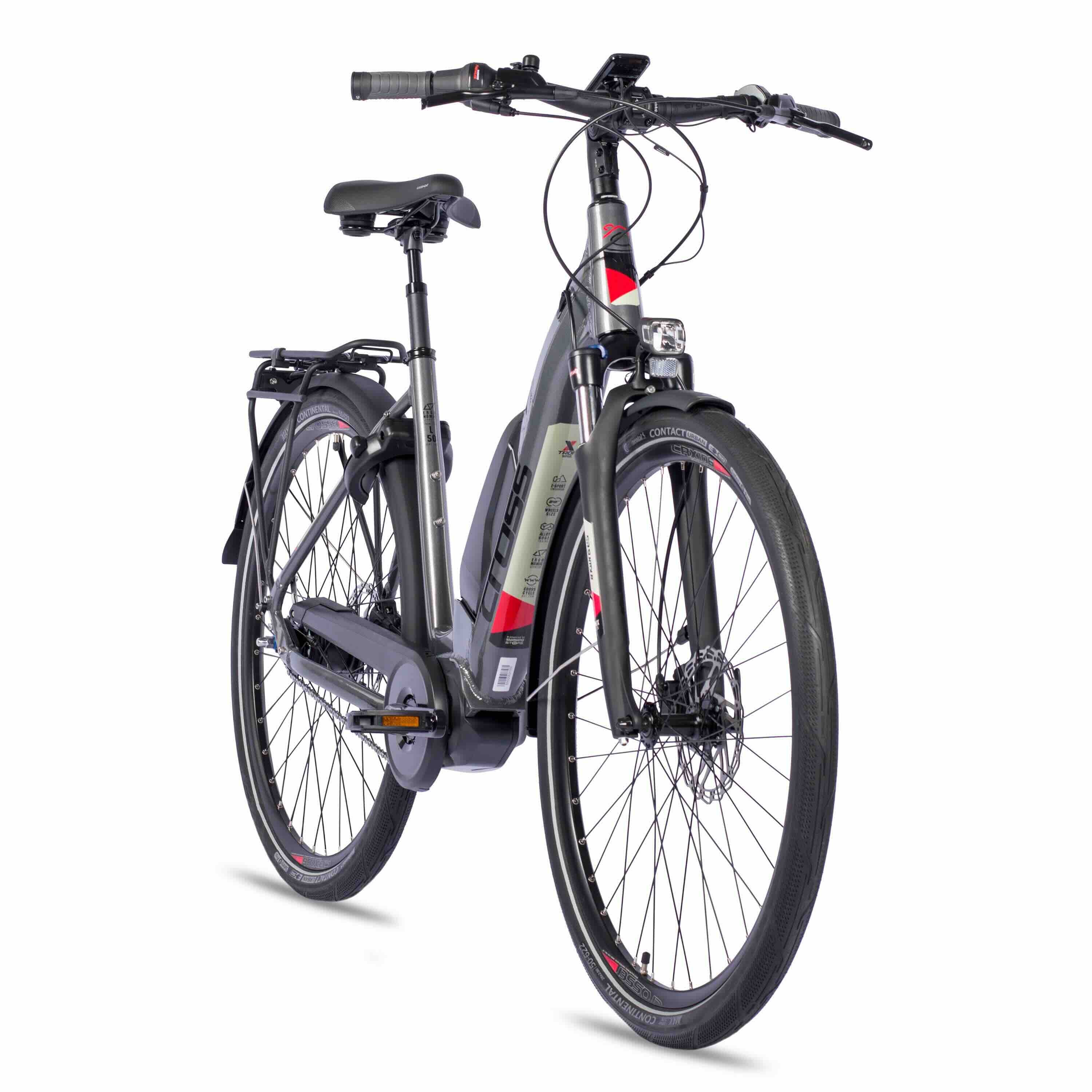 28 Zoll E-Bike City Fahrrad LS WAVE X-Tron SR2 SHIMANO STEPS E-5000 418Wh 5 GANG SHIMANO NEXUS INTER - B-WARE
