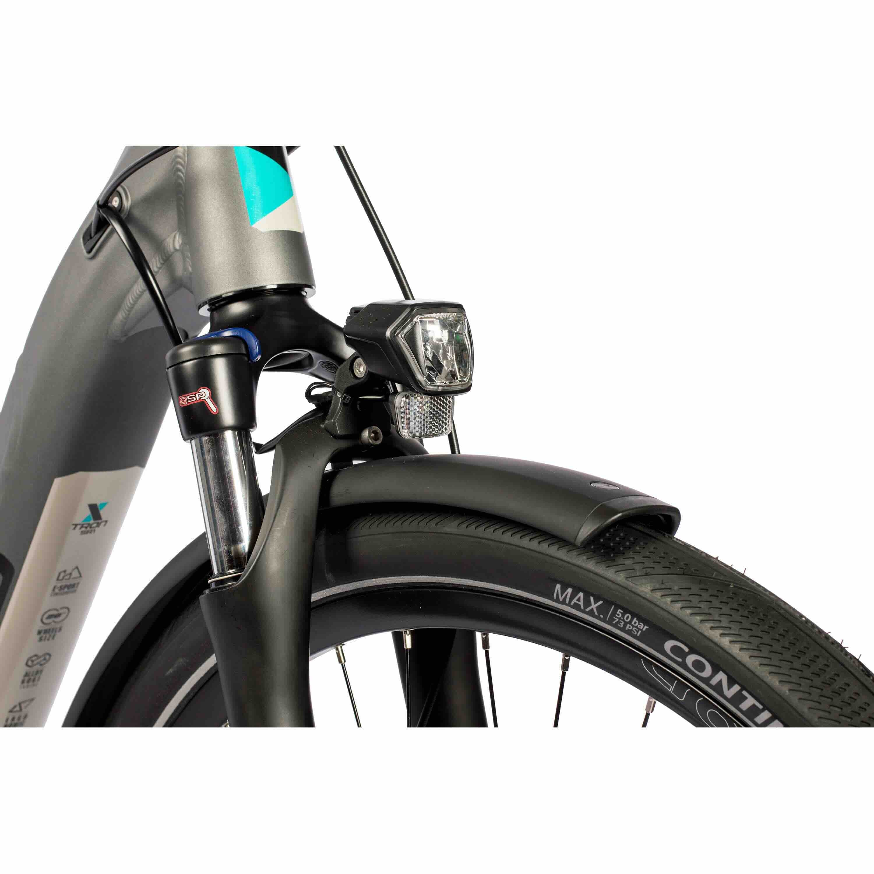 28" E-Bike Trekking Fahrrad LS WAVE X-Tron SR1 SHIMANO STEPS E-6100 504Wh 9 GANG SHIMANO ALIVIO