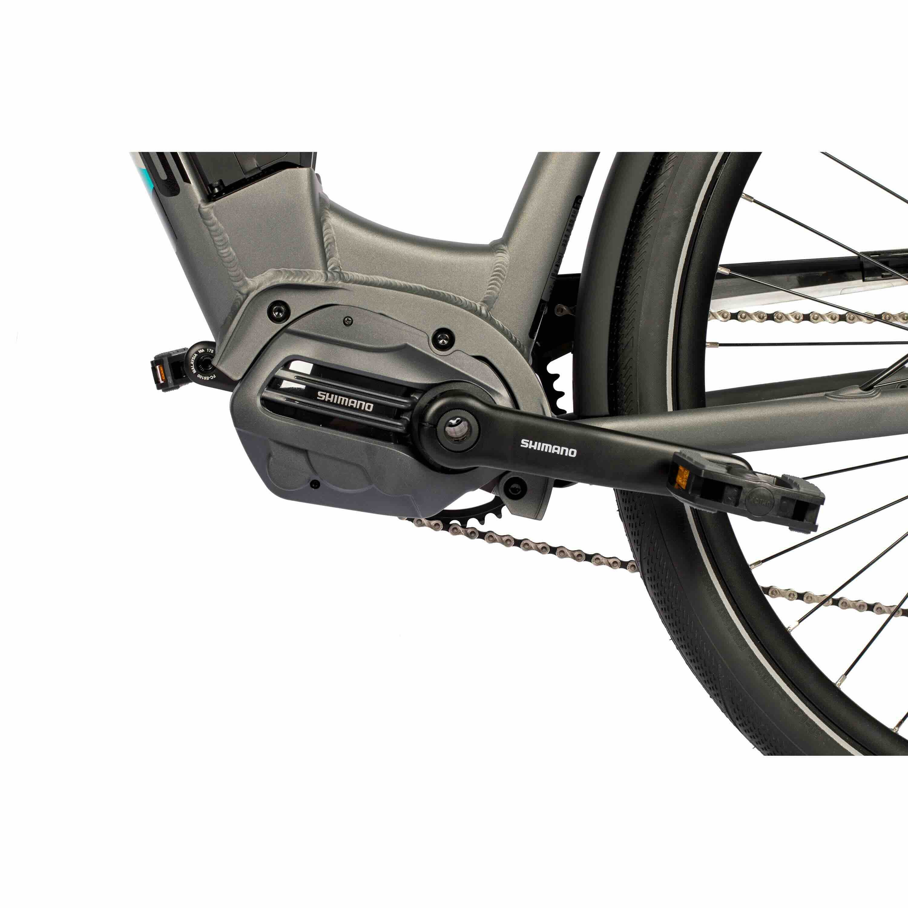 28" E-Bike Trekking Fahrrad LS WAVE X-Tron SR1 SHIMANO STEPS E-6100 504Wh 9 GANG SHIMANO ALIVIO