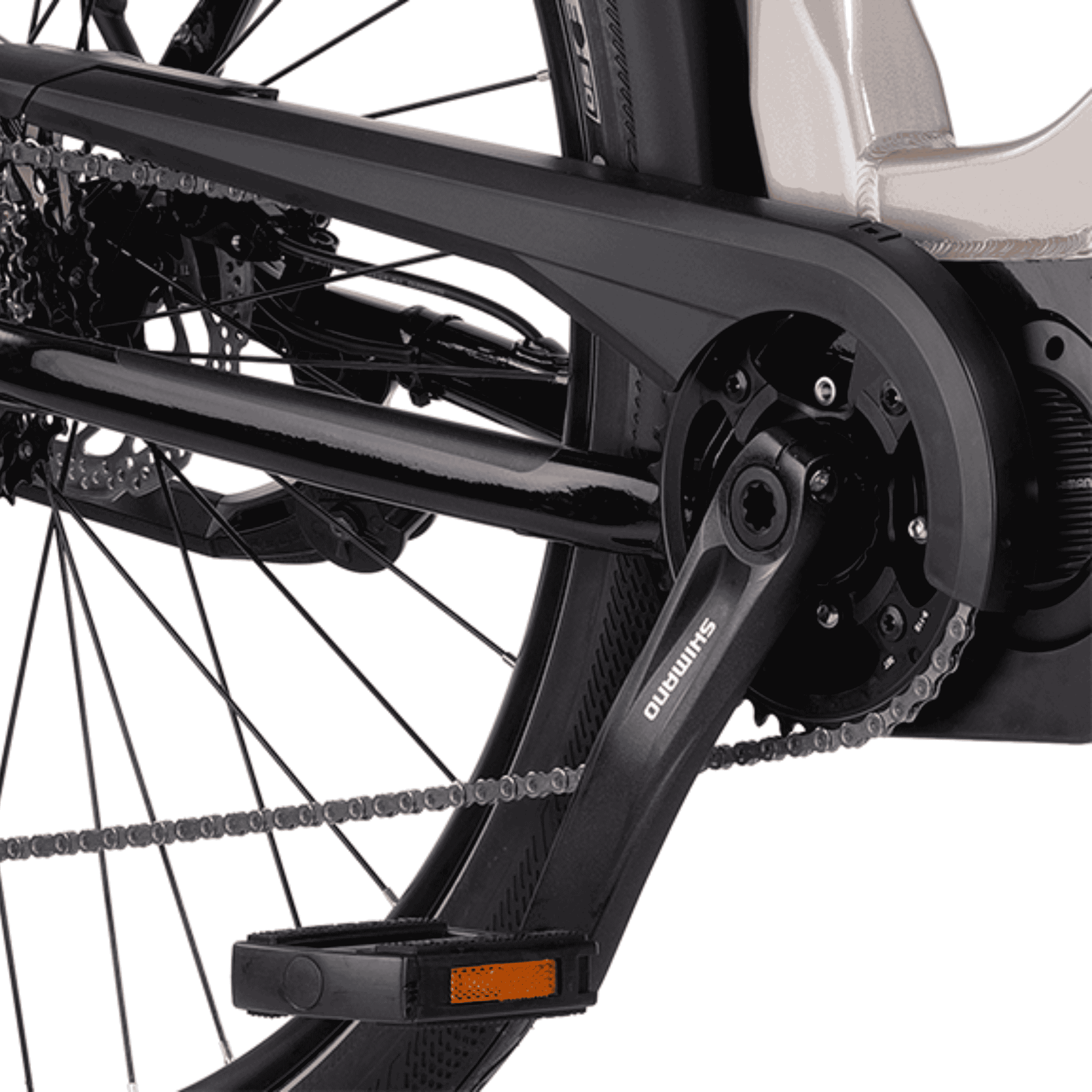 28" Damen E-Bike LS Trekking Fahrrad e-TOURING 12.8 City Bike SHIMANO STEPS E 7000 504 Wh 10s SHIMANO DEORE RD-M5130 SGS
