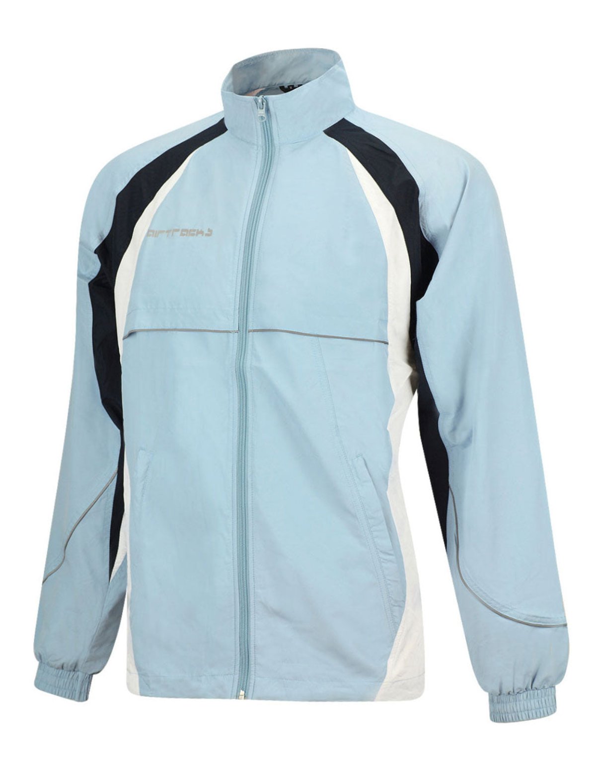 Men's functional bicycle jacket running jacket light blue
