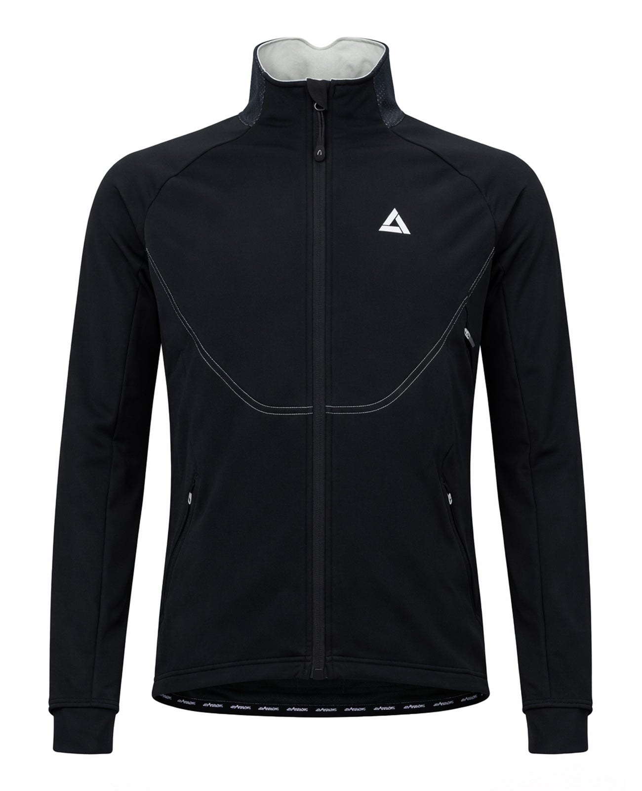 beste rennrad winterjacke Winter Thermo Fahrradjacke Pro Team II Schwarz für Damen und Herren online kaufen