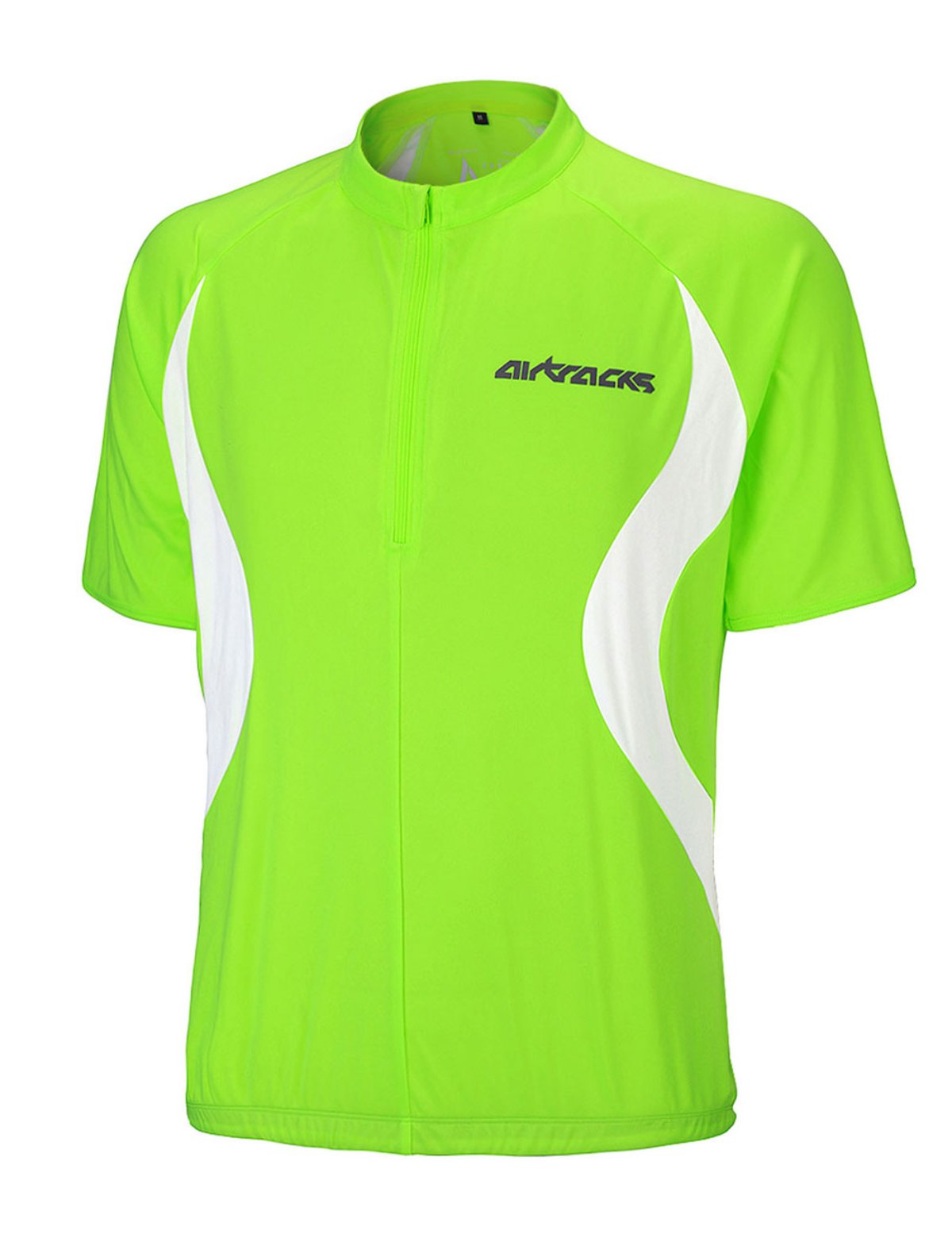 fahrradbekleidung herren xxl Funktions Fahrradtrikot Team Kurzarm Neon M | Radtrikot für Damen und Herren