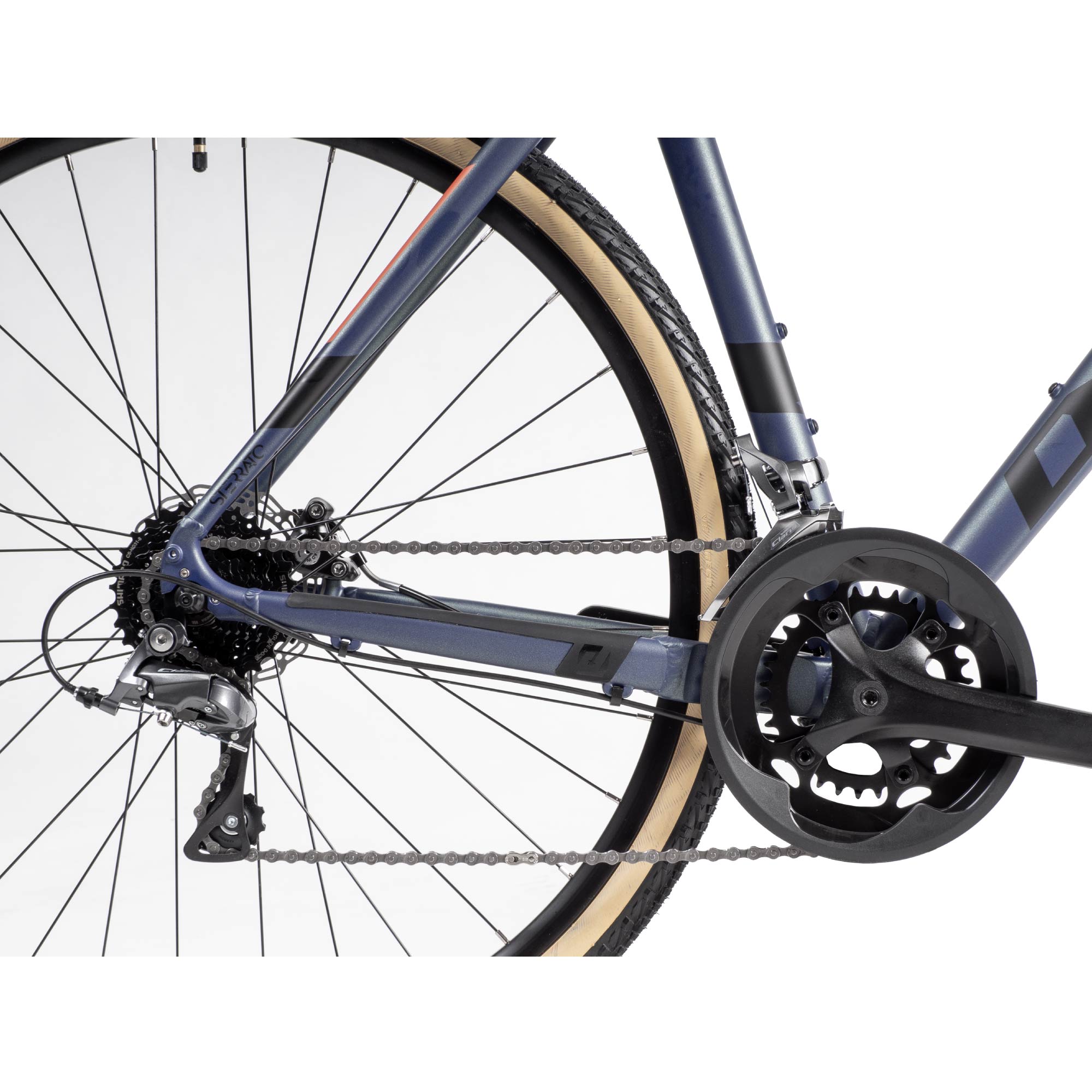 28 Zoll Herren Gravel Bike STERRATO 3.0 Fahrrad 2 x 8 Gang Shimano CLARIS R2000 Blue