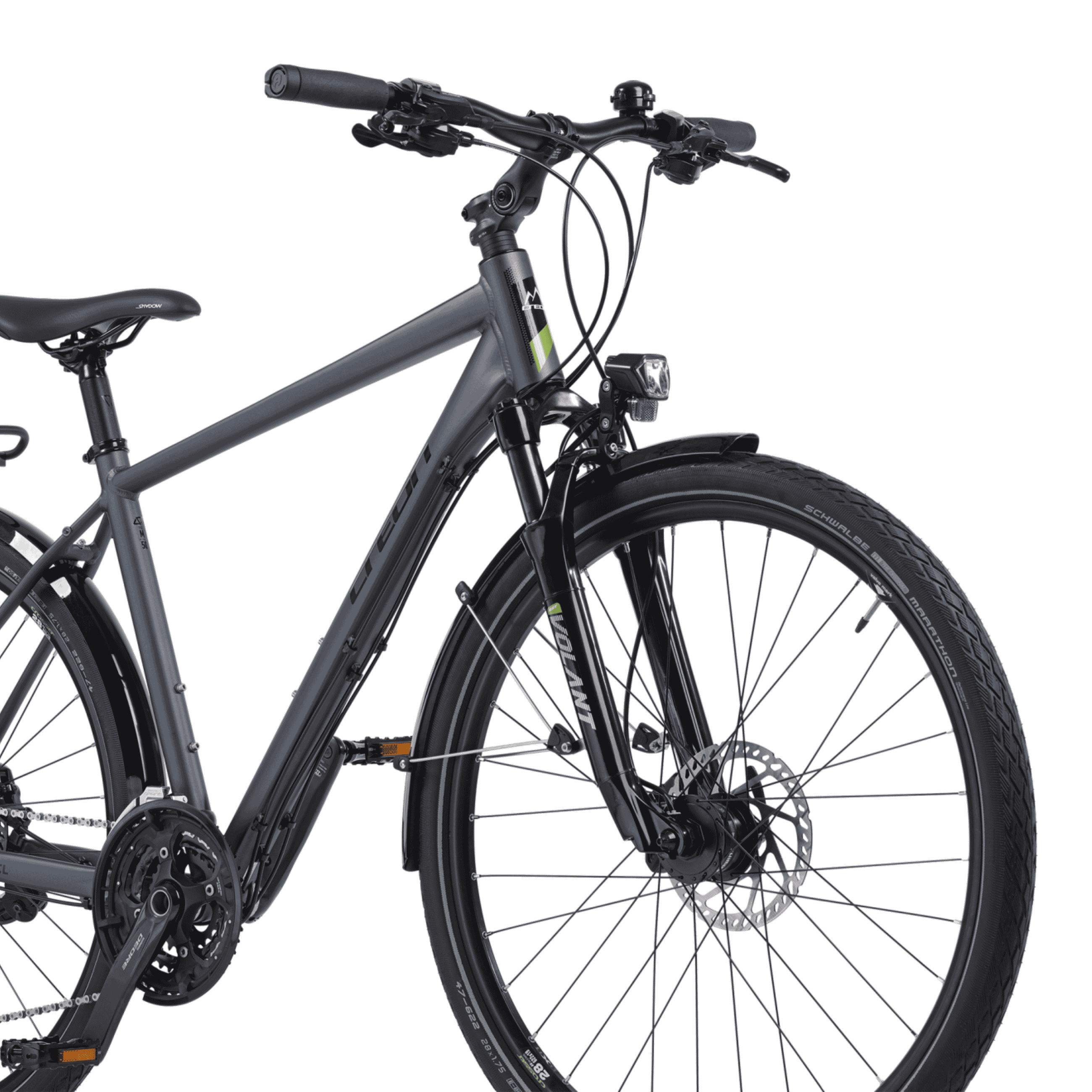 28" Trekkingfiets voor heren TRAIL 6.0 Trekkingfiets Shimano 30 x Gear DEORE XT RD-T8000 SGS