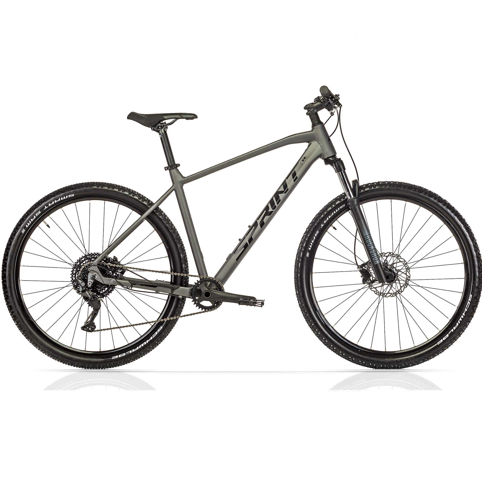 29" VTT homme APOLON PRO 1 x 10 vitesses Shimano Deore RD-M5120 SGS Gris