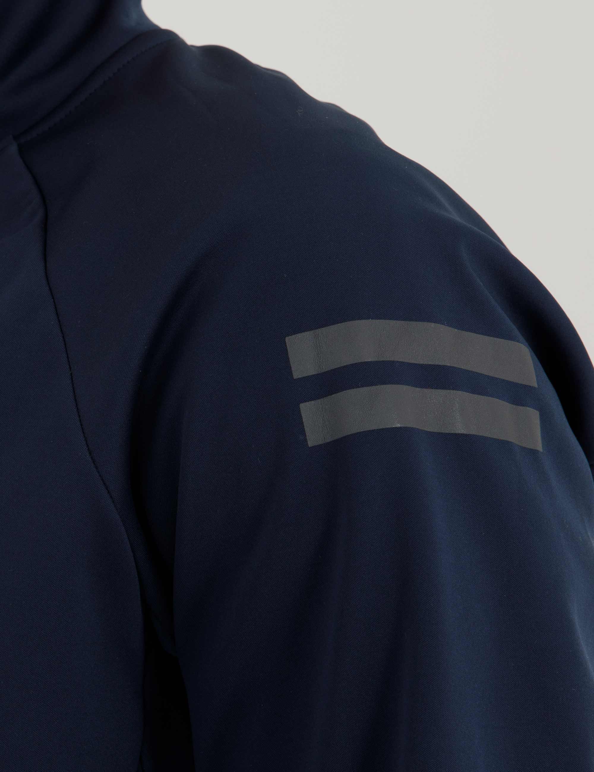 Herren Winter Fahrradjacke-Laufjacke Softshell Thermojacke Aktive Comfort Line Blau