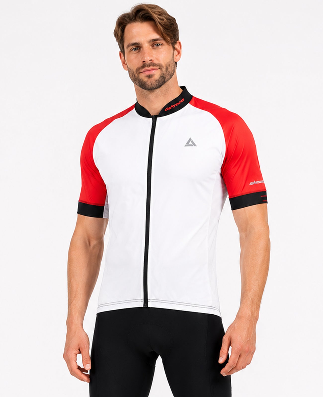 rennrad trikot set herren sale Fahrradtrikot Kurzarm Pro Line Schwarz Weiss Rot Schwarz Color:Black#Suit Men's Nathan Gear | Simagic P2000 Pedals