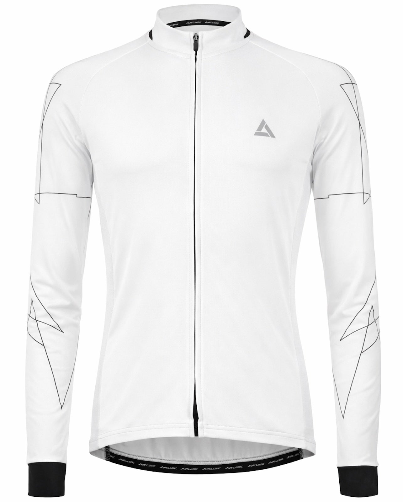 langarm rennrad trikot herren Fahrradtrikot Langarm Pro Line Grau Schwarz, Radtrikot für Damen und Herren online kaufen