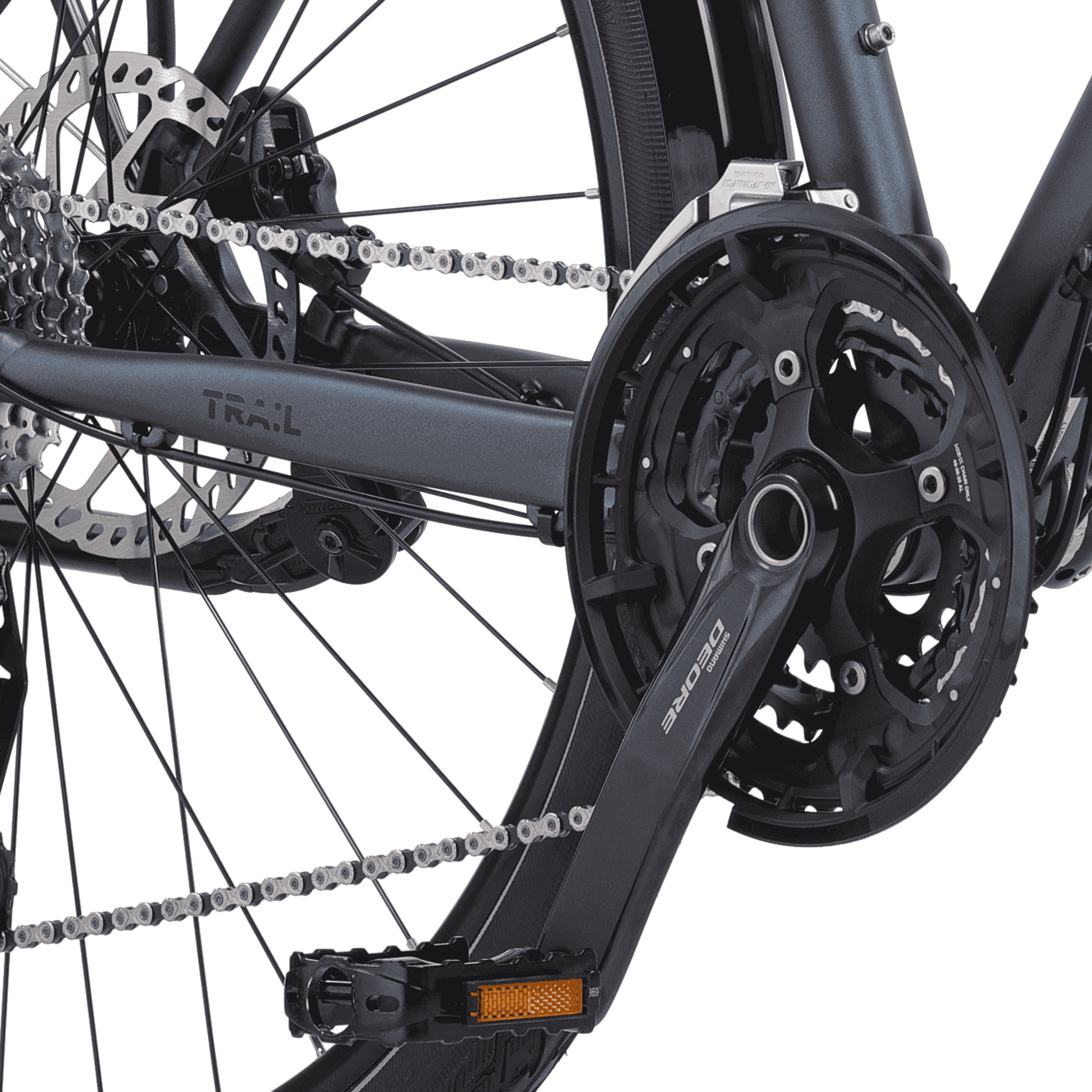 28" Trekkingfiets voor heren TRAIL 6.0 Trekkingfiets Shimano 30 x Gear DEORE XT RD-T8000 SGS