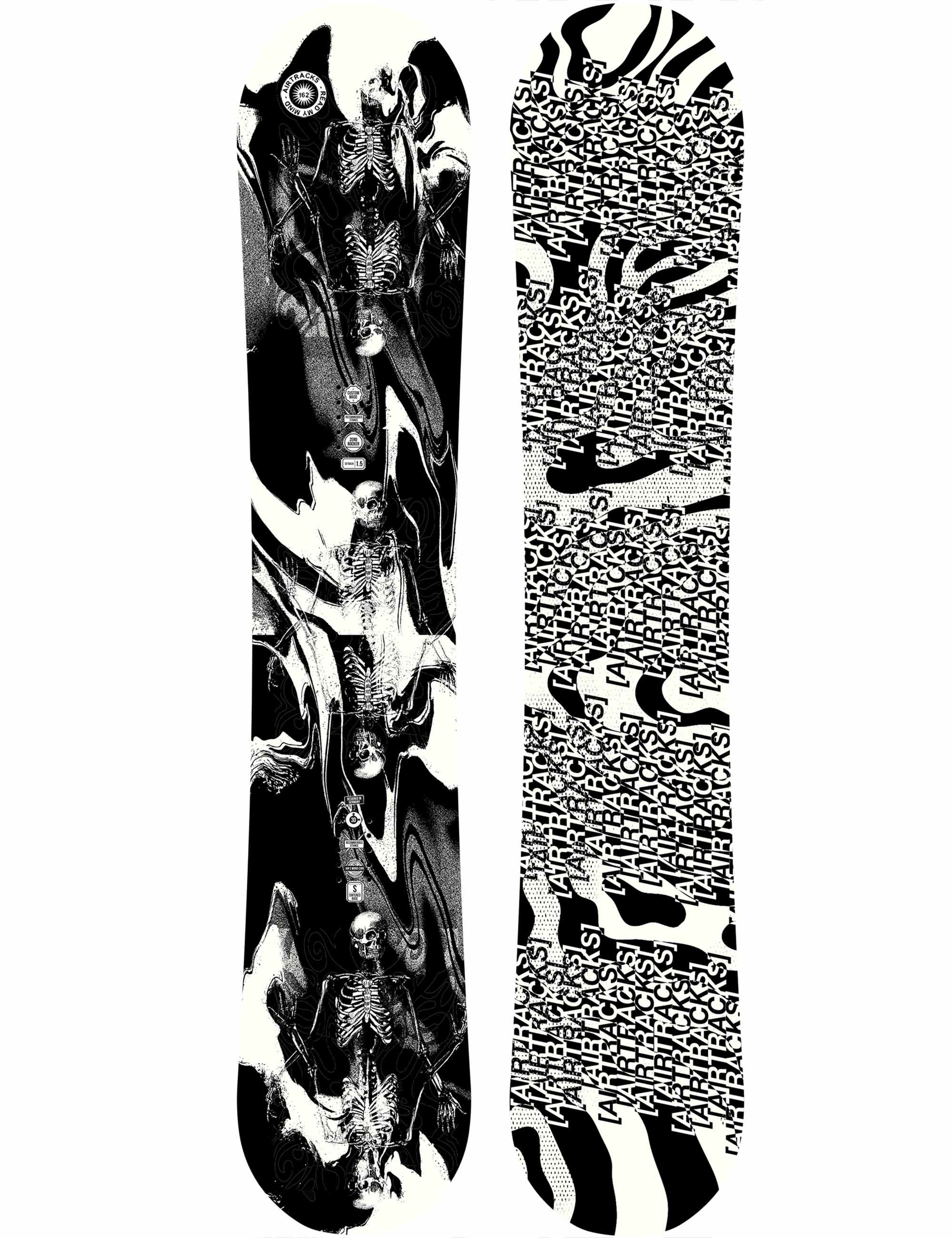 Men Snowboard Read My Mind Hybrid Rocker Wide