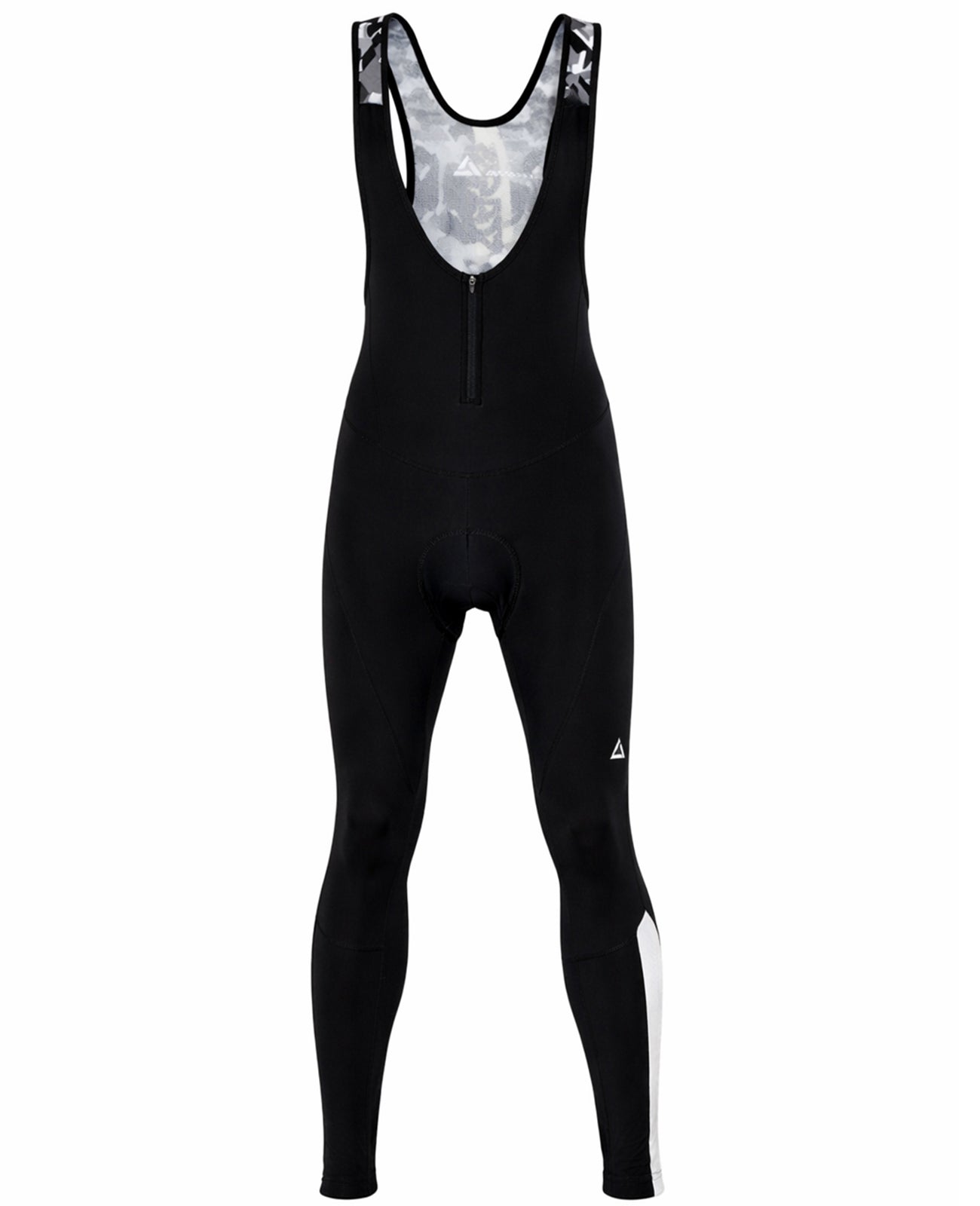 Men's winter thermal bicycle pants long carrier pants per team black gray white