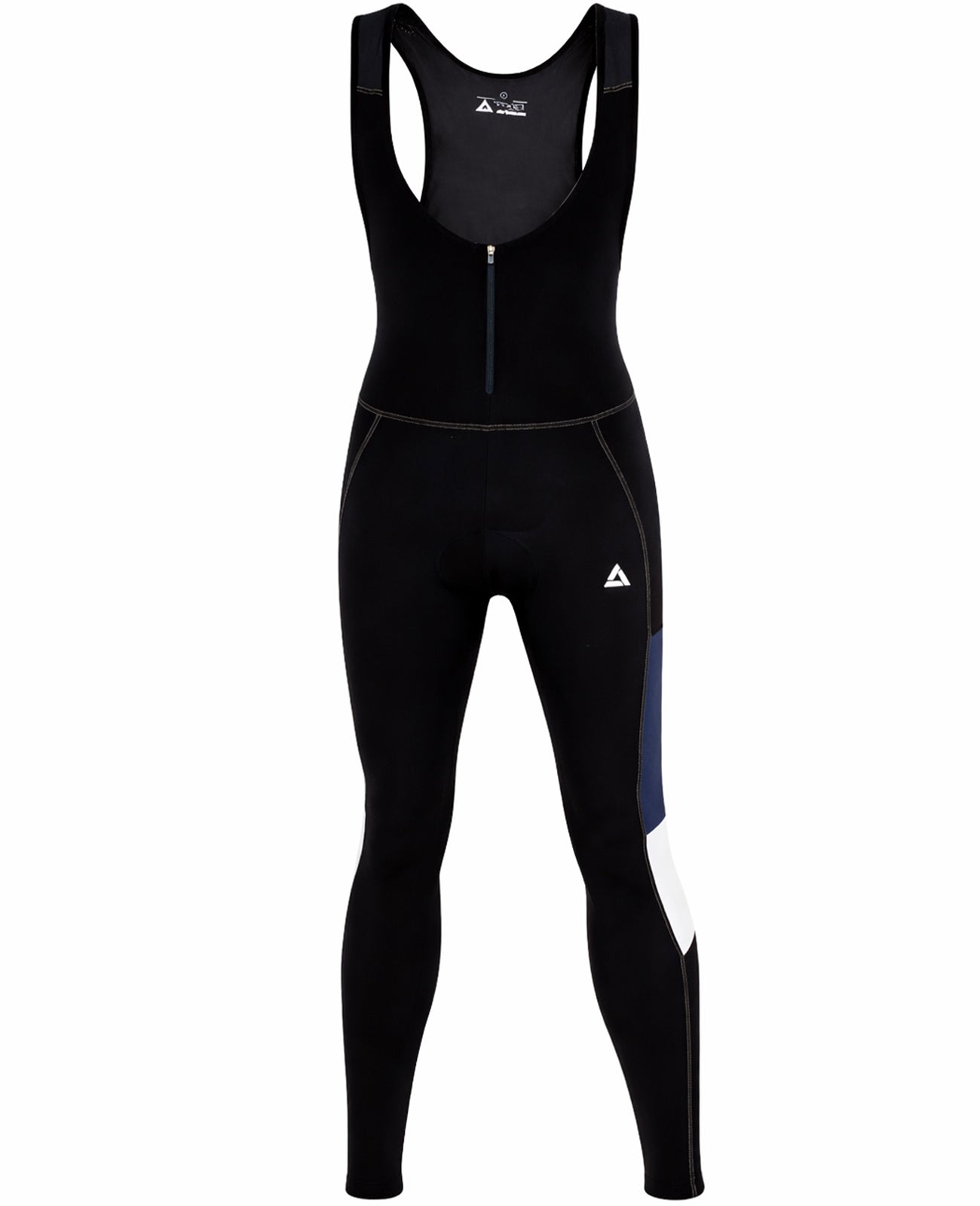 rennrad hose lang herren Winter Thermo Fahrradhose Trägerhose Lang Pro Line Schwarz Blau Weiss für  Damen und Herren günstig kaufen