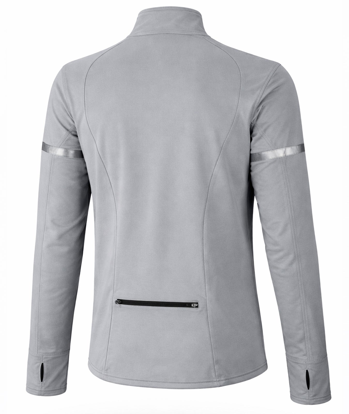 Thermo bicycle jersey - running shirt long arm gray