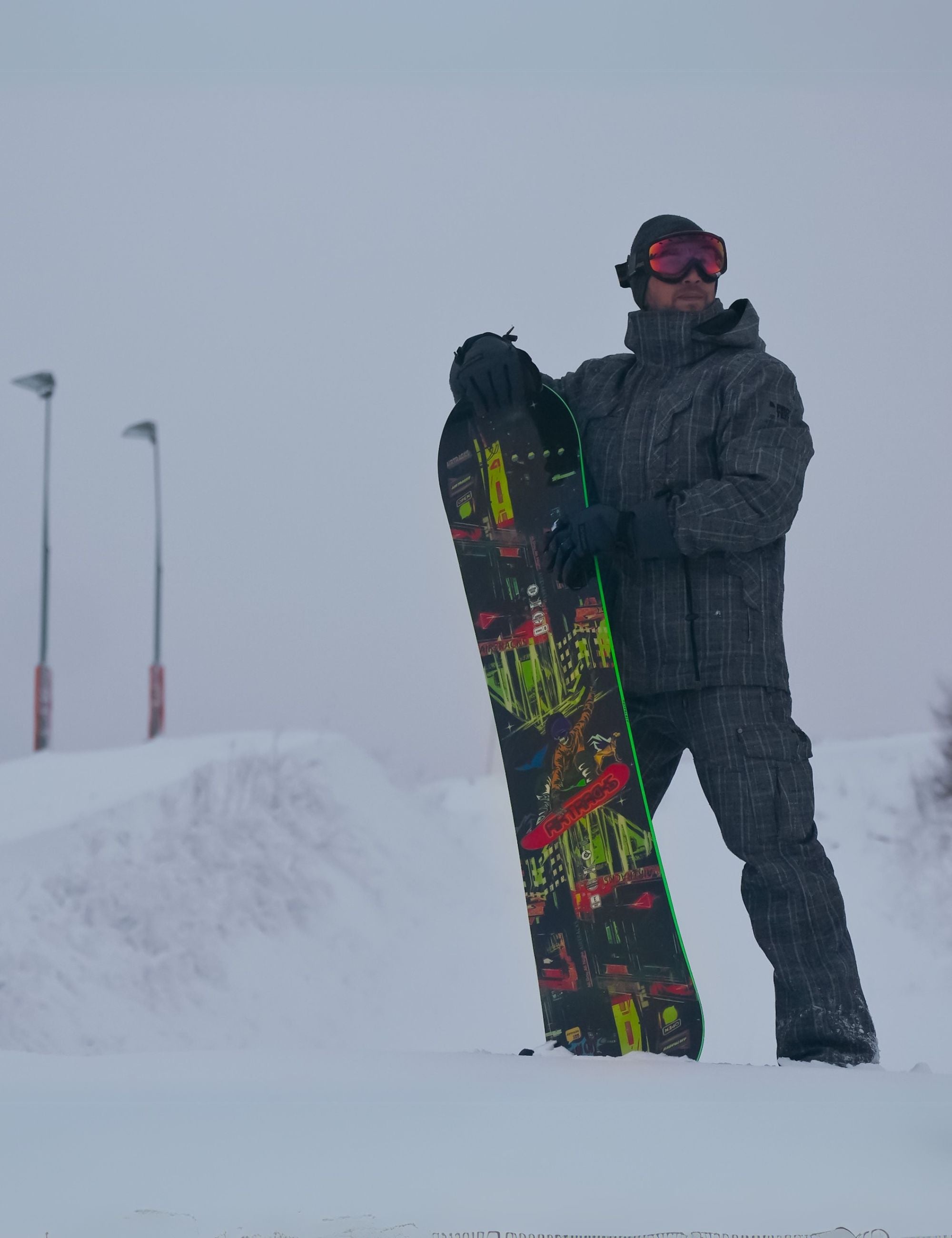 Tabla de snowboard Fun City Carbon Hybrid Rocker 