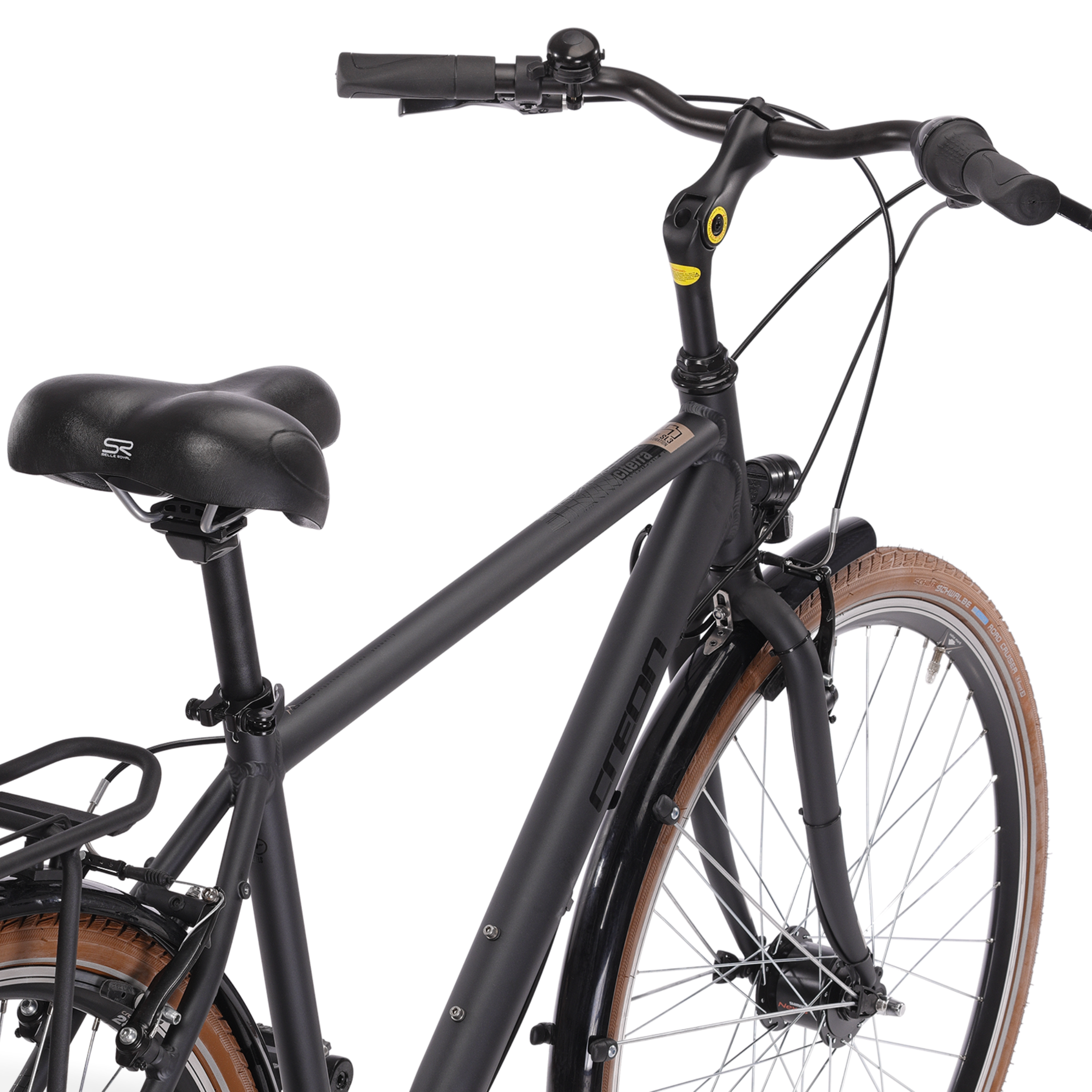 28 pollici di biciclette cittadini Cityrad Citerra SL 3 GHENT SHIMANO NEXUS 7 Freno di dimissioni di gang