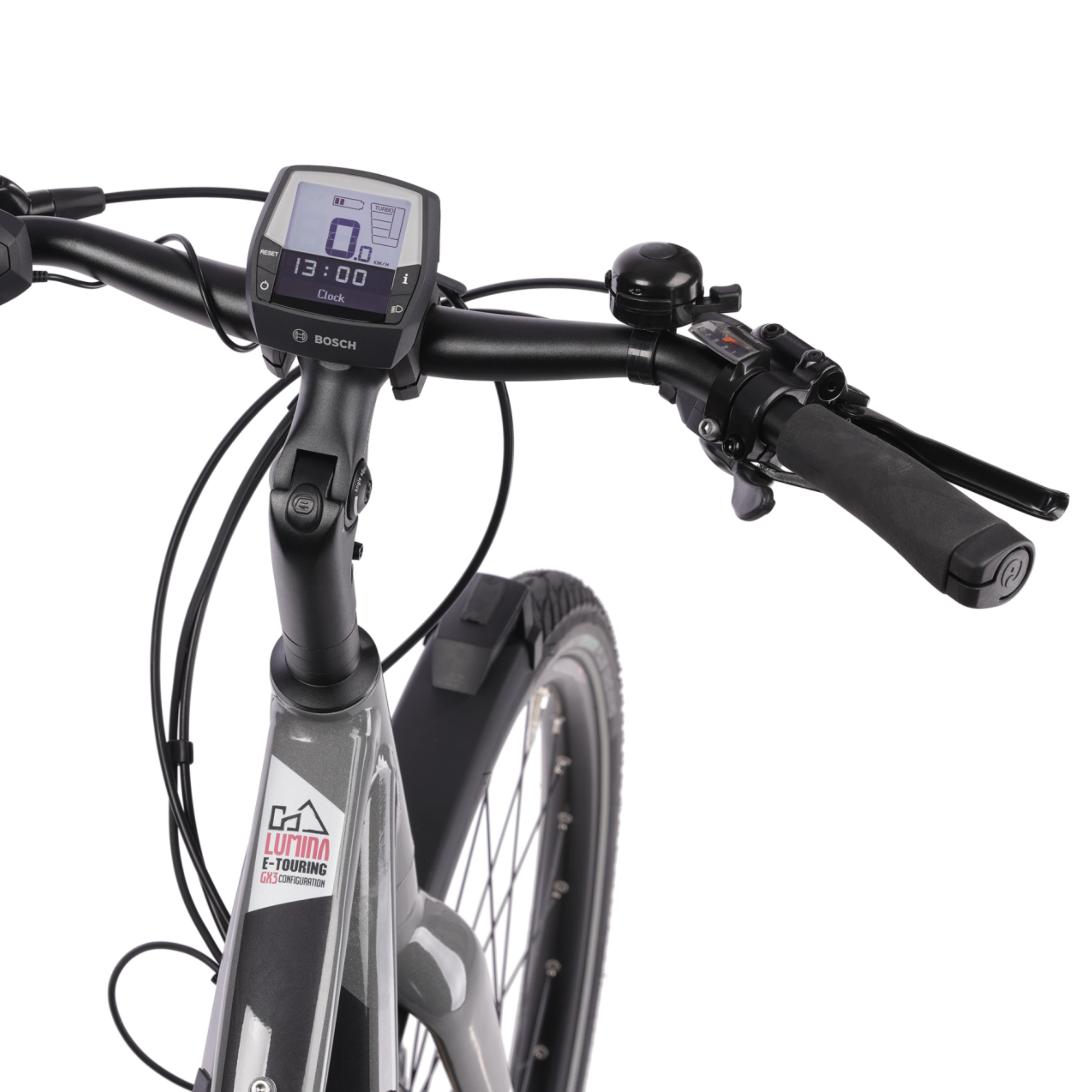 28 pouces Femmes E-Bike Trekking Bicycle Lumina GX3 Bosch Active Plus Line Gen3 500 WH 9S Shimano Alivio