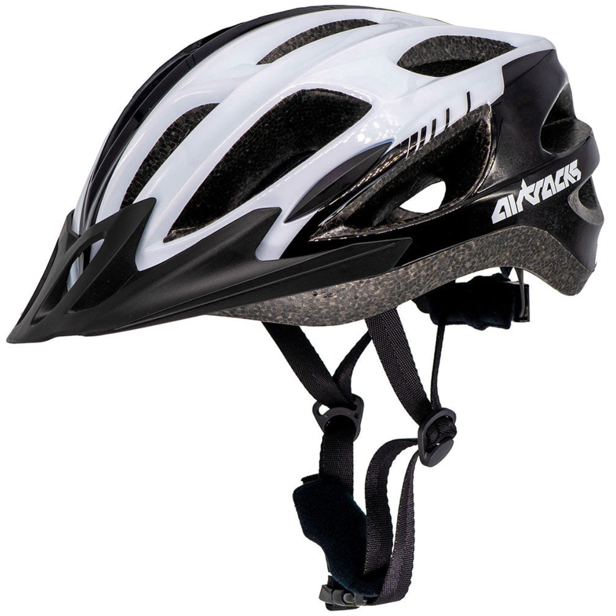 Master de casco de bicicleta RD-10 en blanco y negro