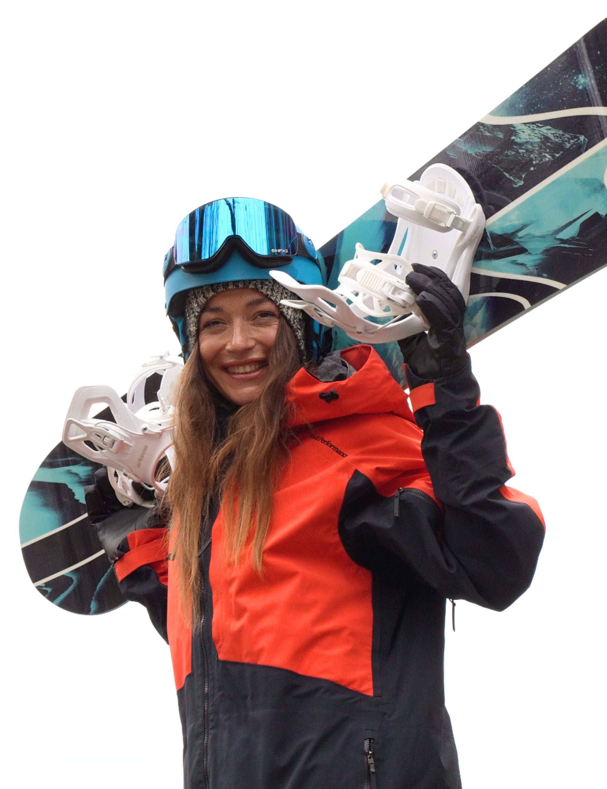 Distancia de snowboard para hombres Camber de ancho