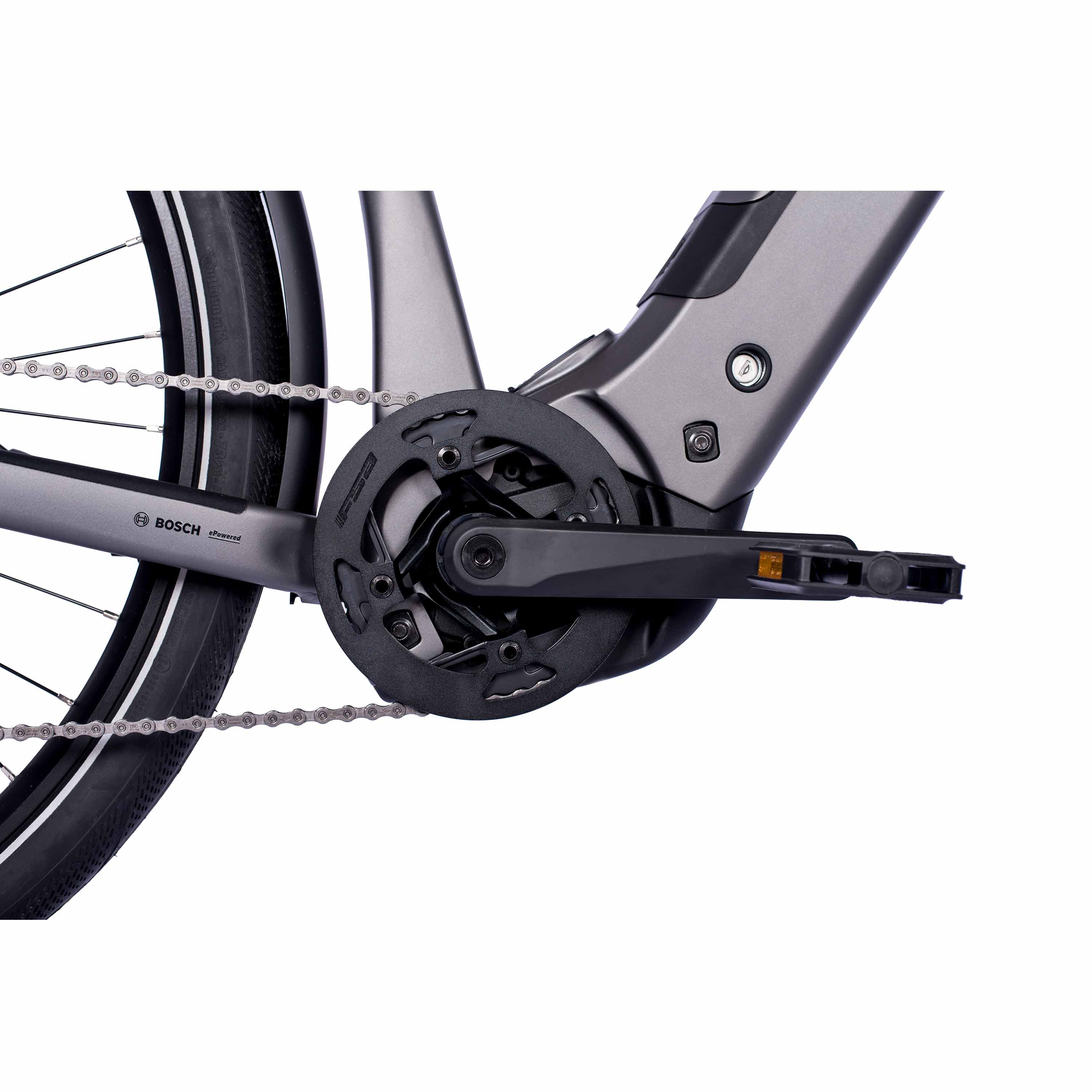 28" Damen E-Bike Trekking Fahrrad LS Wave TERRA TR2 BOSCH Performance Line PX Smart System POWERTUBE 600 Wh 10 x Gang SHIMANO DEORE RD-M5130 SGS Schwarz