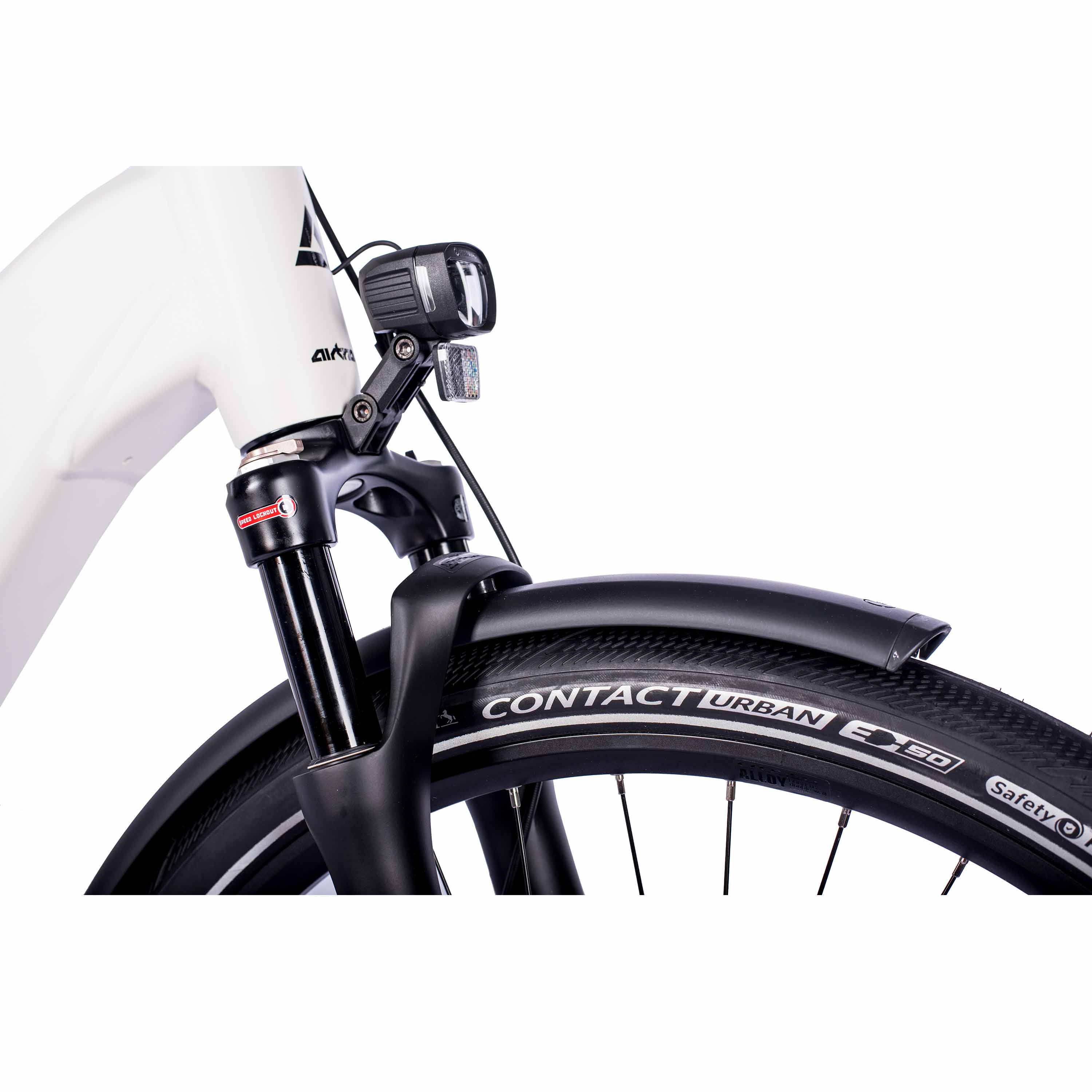 28" Damen E-Bike Trekking Fahrrad LS Wave TERRA TR2 BOSCH Performance Line PX Smart System POWERTUBE 600 Wh 10 x Gang SHIMANO DEORE RD-M5130 SGS Weiß