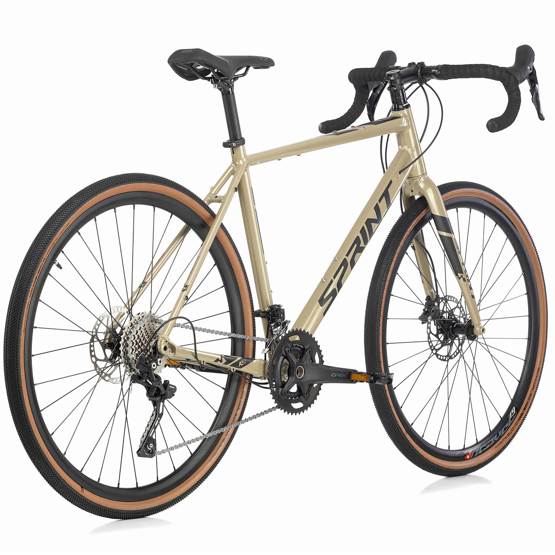 Vélo Gravel homme 28" WHISPER ELITE HD 2 x 10 vitesses Shimano SHIMANO GRX-400