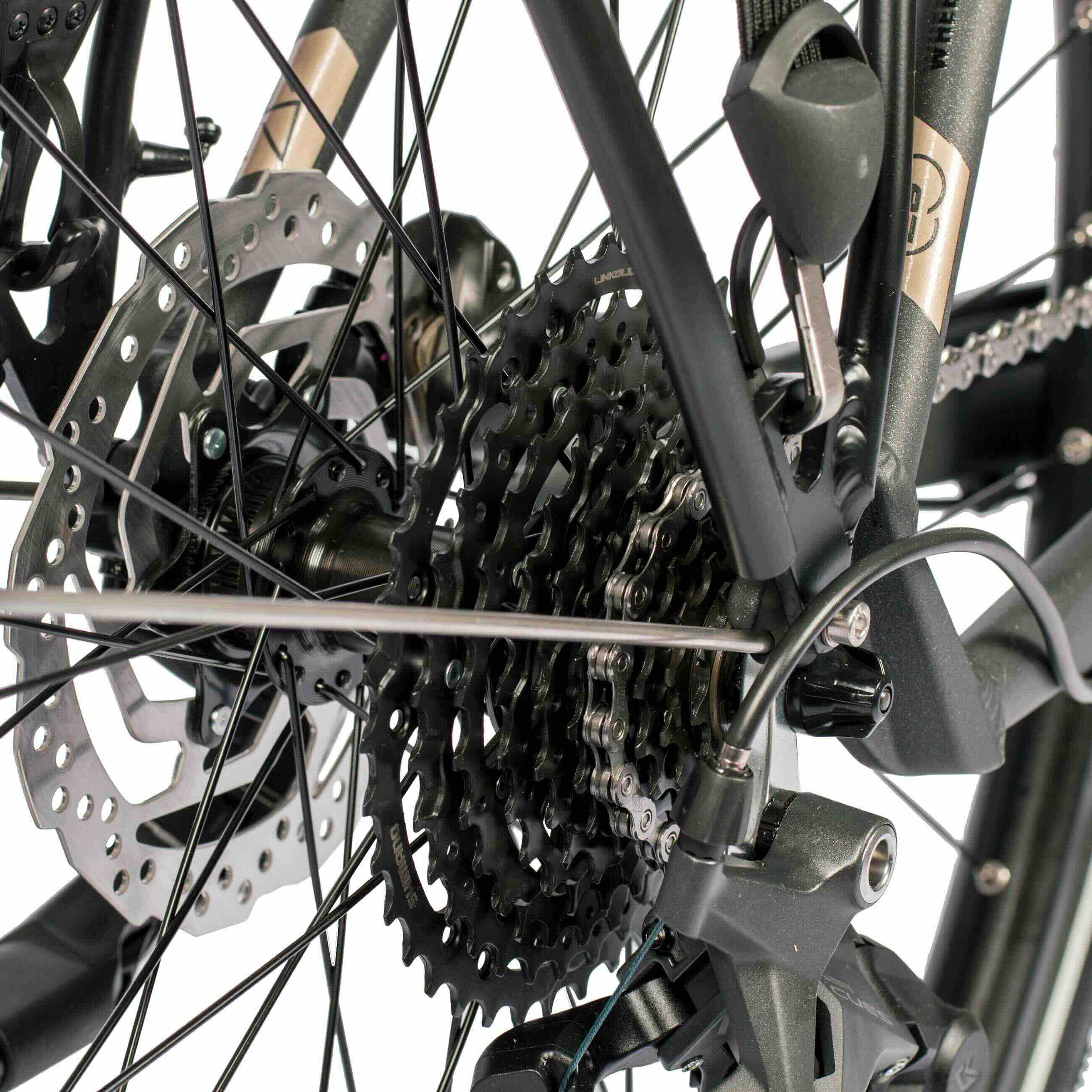 Men de 28 pouces XXL Trekking Bicycle Tr.880-C vélo 2 x 10 Gear New Shimano Cues RD-U6020-10 Shadow