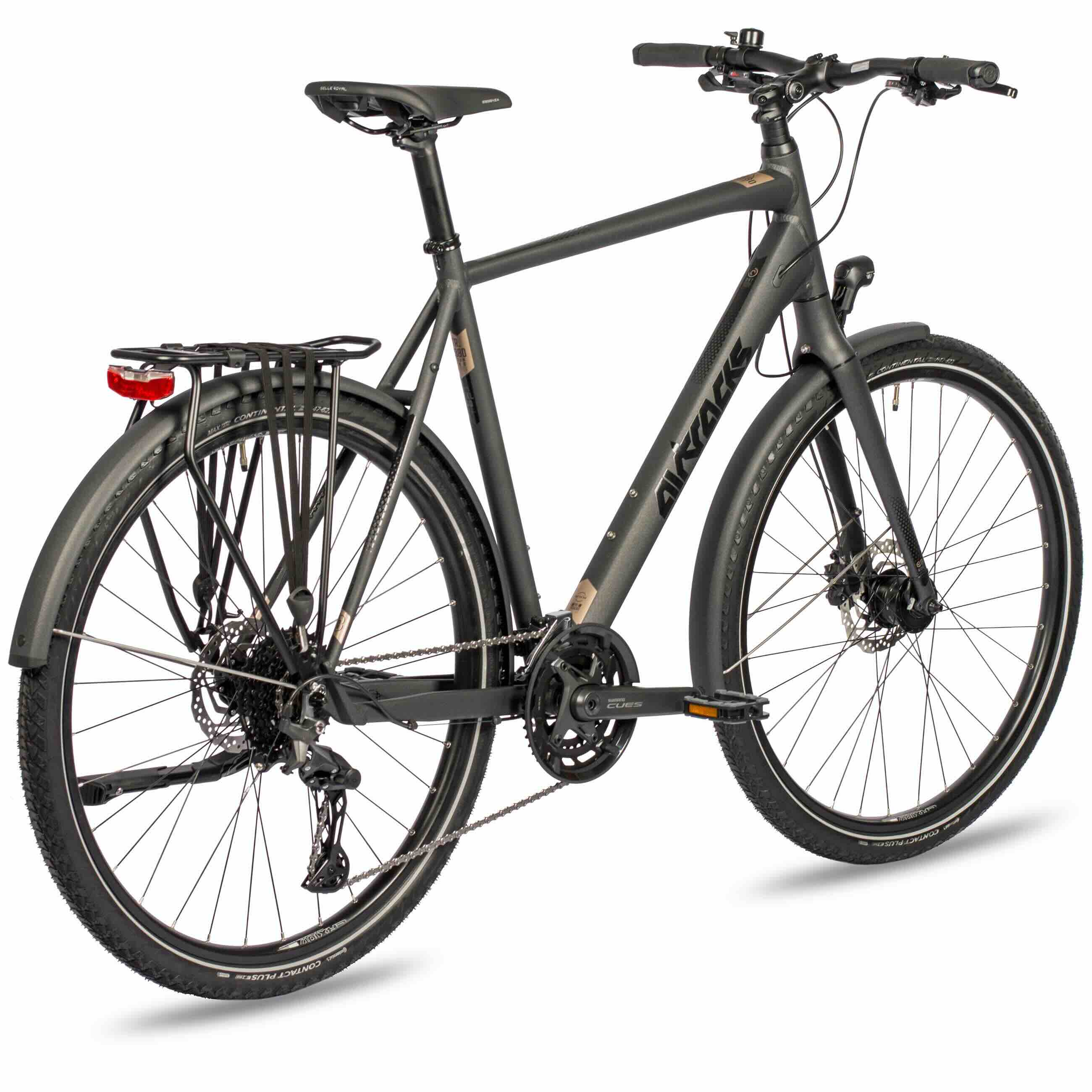 Men de 28 pouces XXL Trekking Bicycle Tr.880-C vélo 2 x 10 Gear New Shimano Cues RD-U6020-10 Shadow
