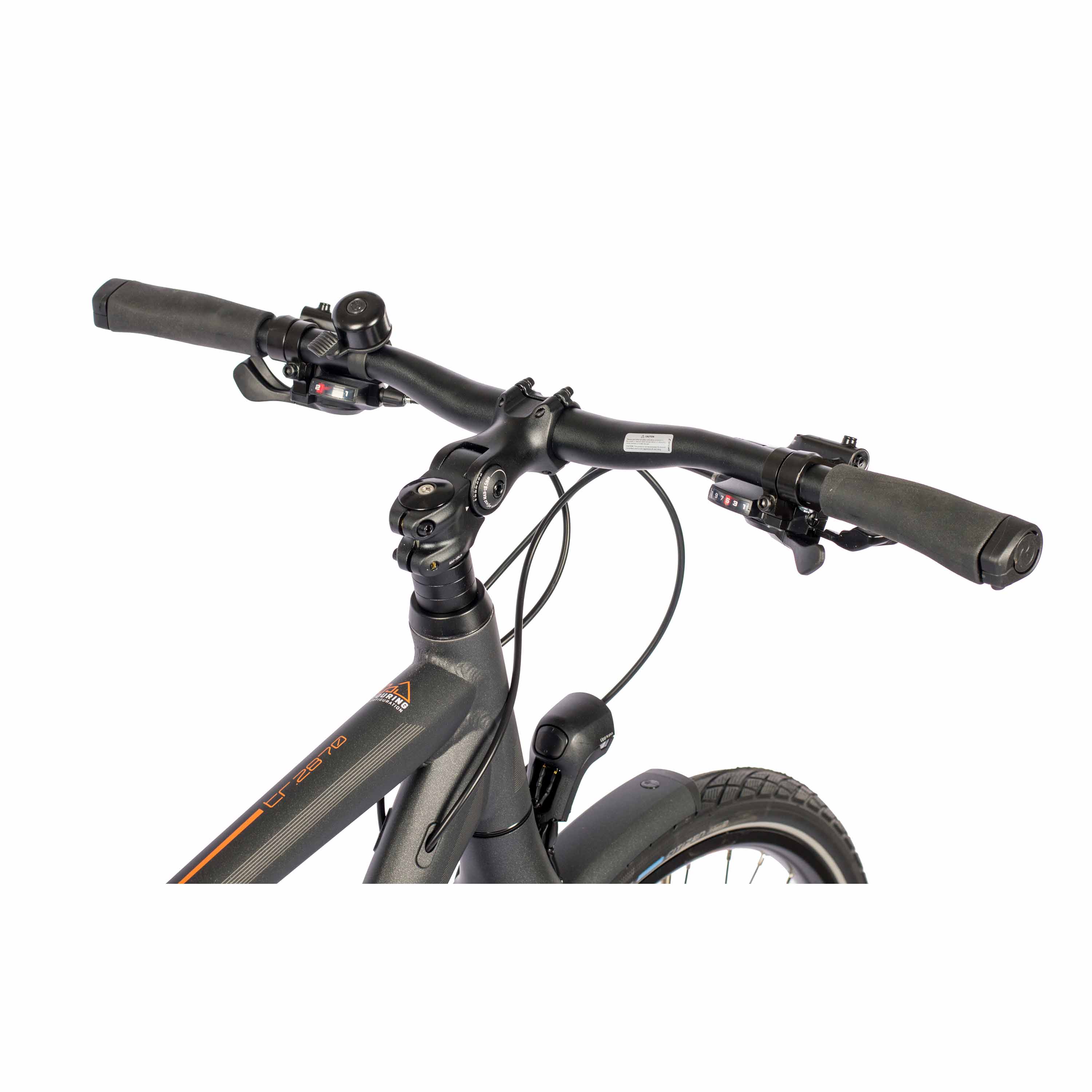 Airtracks 28 inch men s trekking bike TR.2870 trekking bike 30 x gear Shimano Deore RD T6000 SGS trekking bike city bike black frame height 50 55 60 cm ML XL buy cheap