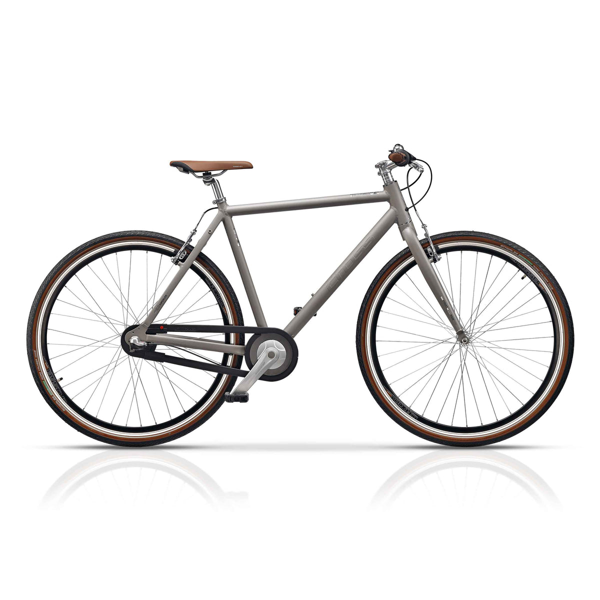 28 Zoll Herren City Fahrrad Urban Bike SPRIA 3 x Gang Shimano Nexus Grau MattGrau Matt Herrenfahrrad Rahmenhöhe 53 57 61 M L XL günstig kaufen