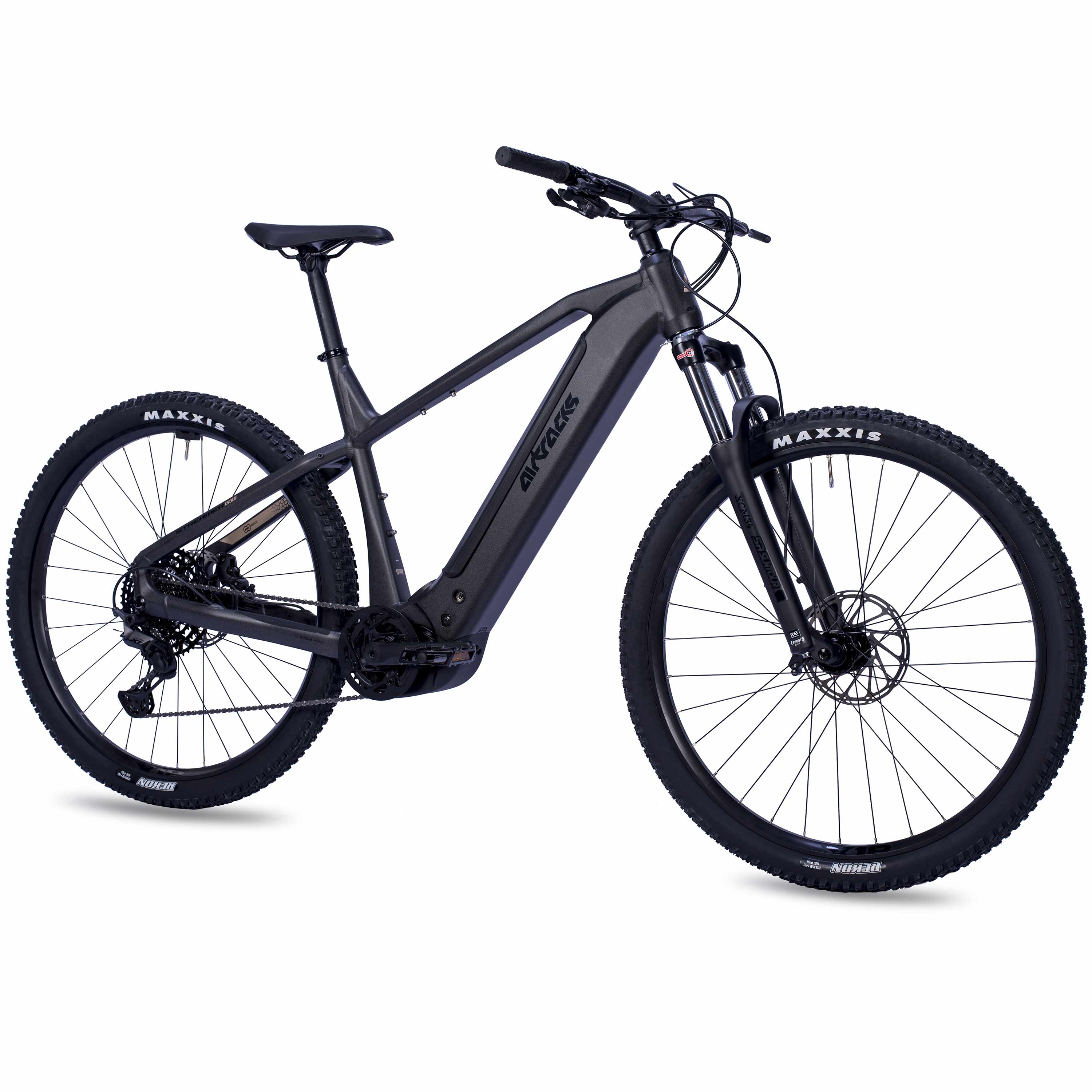 29" Herren E-MTB STREAMER CX11 BOSCH PERFORMANCE LINE CX GEN 5 Smart System POWERTUBE 600 Wh 11 x GANG SHIMANO XT RD-M8310 Schwarz