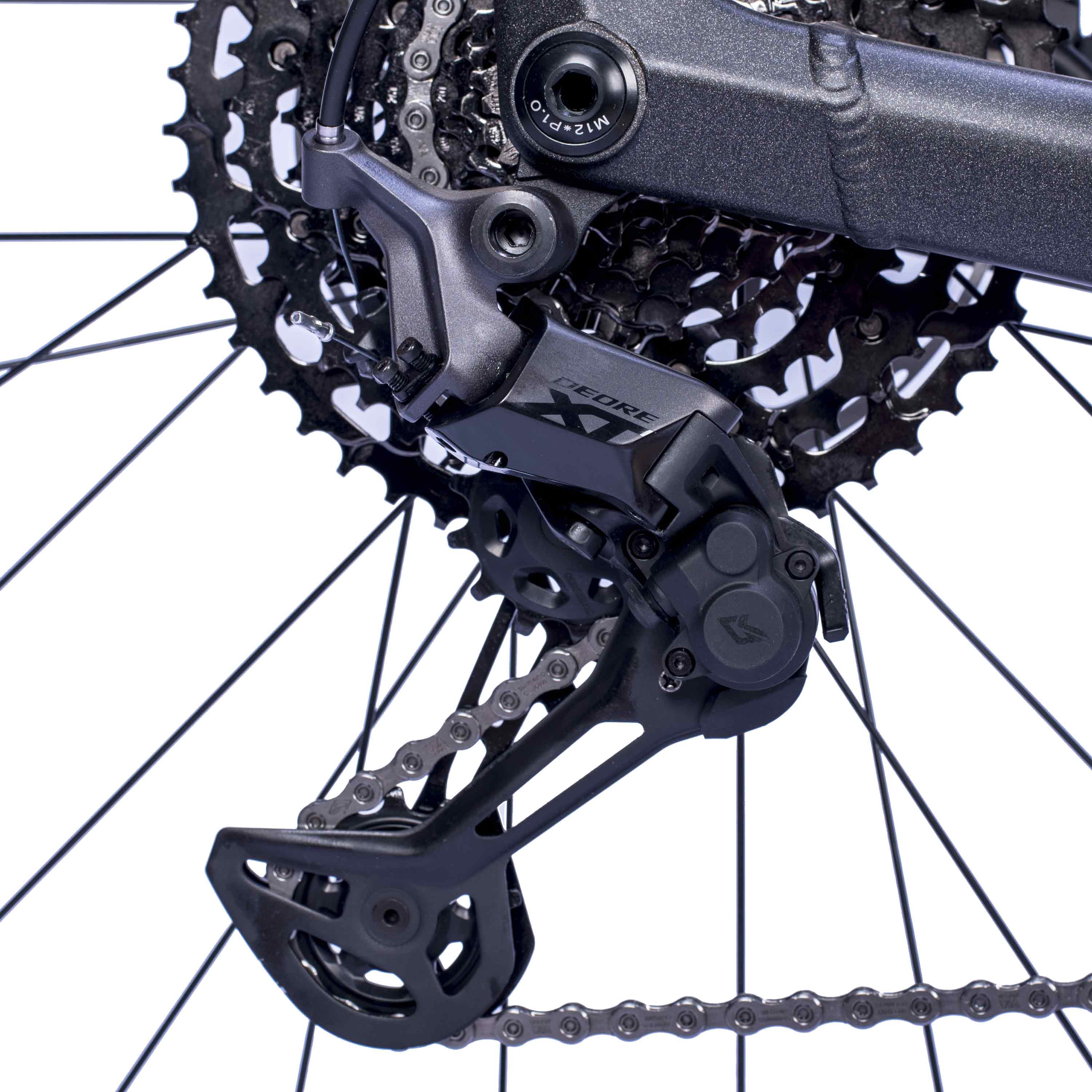 29" Herren E-MTB STREAMER CX11 BOSCH PERFORMANCE LINE CX GEN 5 Smart System POWERTUBE 600 Wh 11 x GANG SHIMANO XT RD-M8310 Schwarz