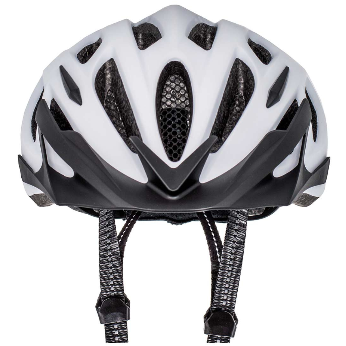 Casque de vélo Savage KJ -201 White Matt - Hommes et femmes