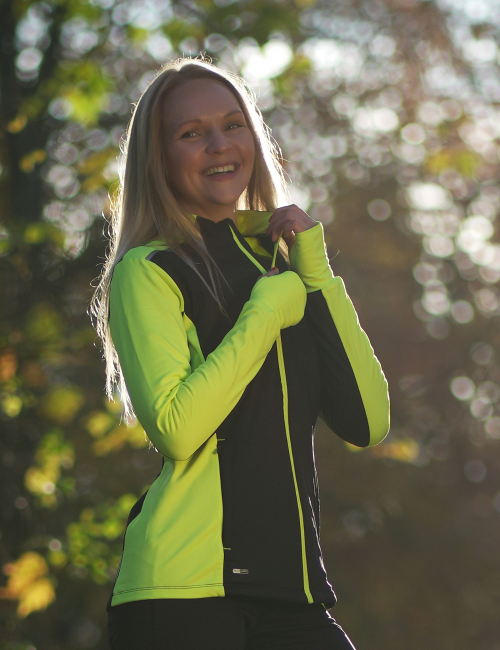 Ensemble de course pour femmes Thermo par ligne + pantalon de course à la thermo par ligne