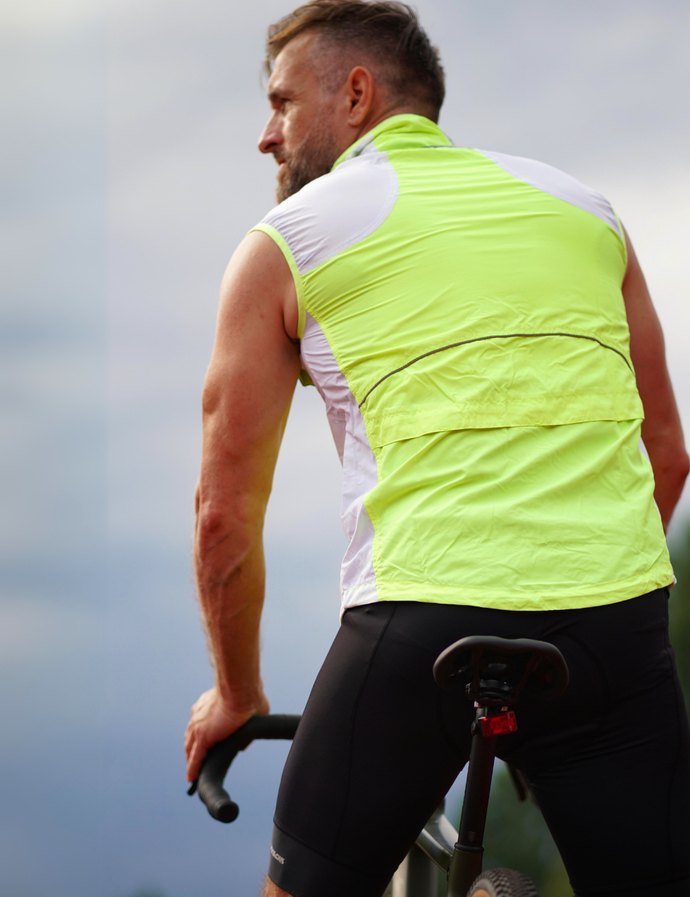 Men's cycling vest set + cycling shorts Comfort Line