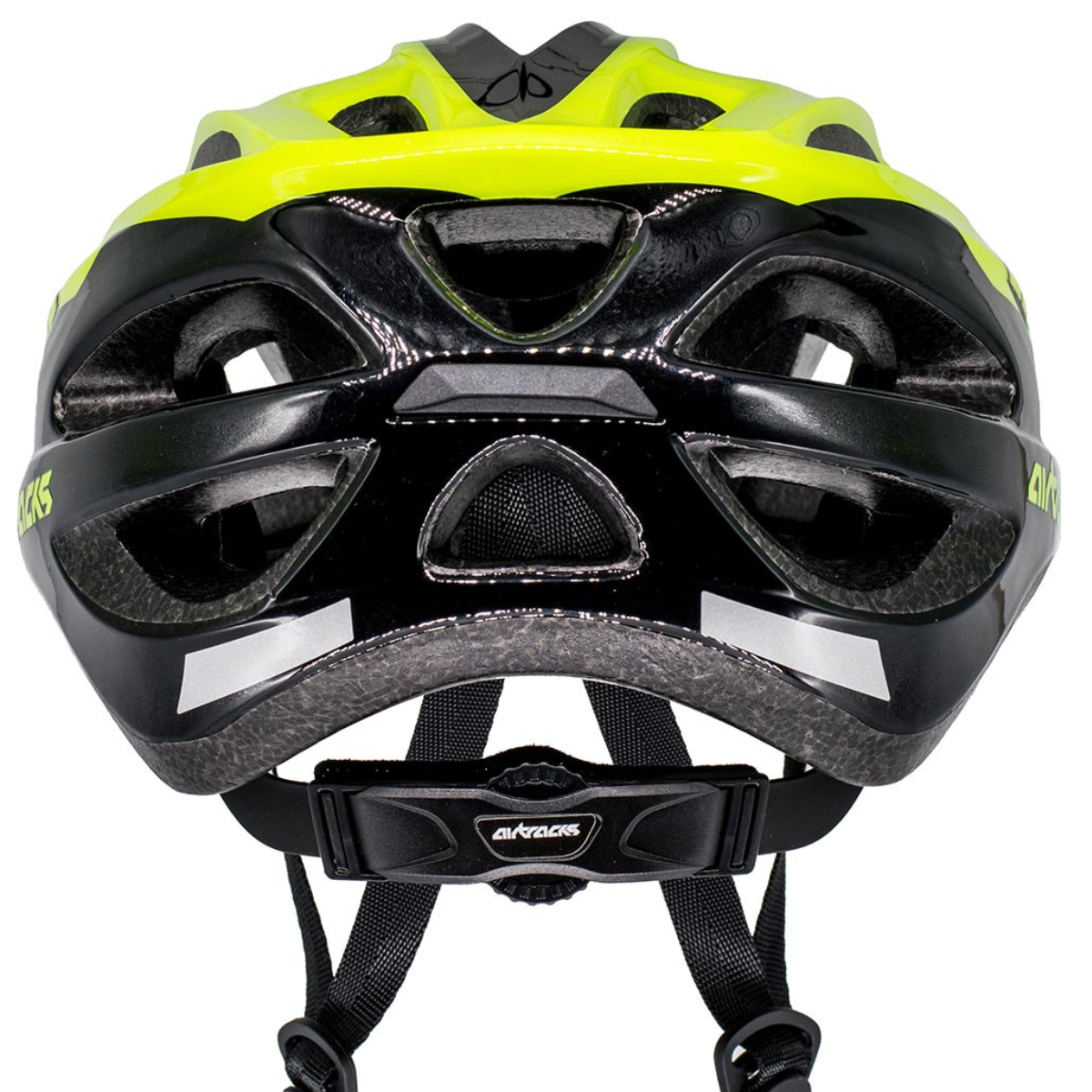 Casco da biciclette Master RD-10 Black-Neon-Men e Women