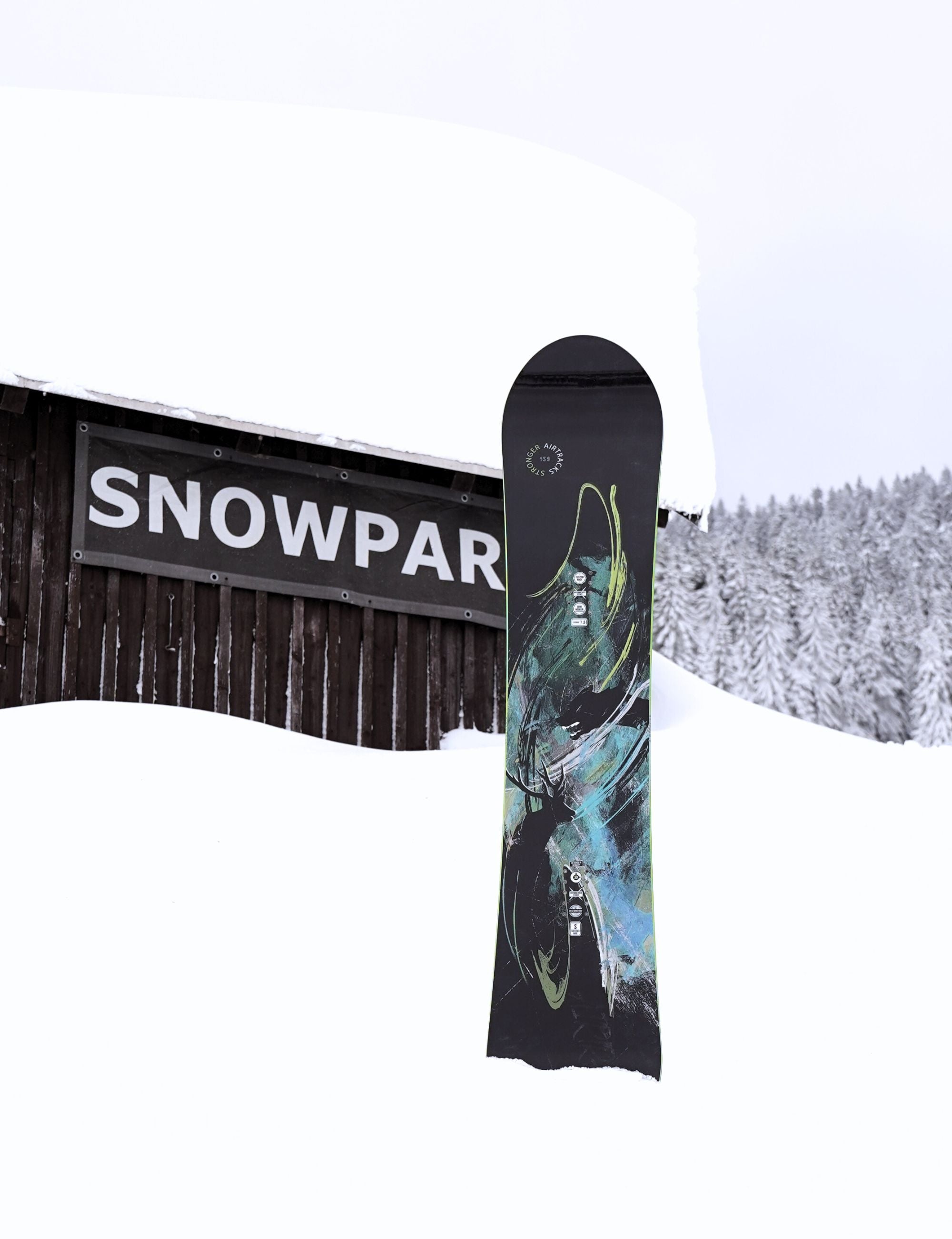 Planche de snowboard pour homme STRONGER Zero Rocker Wide