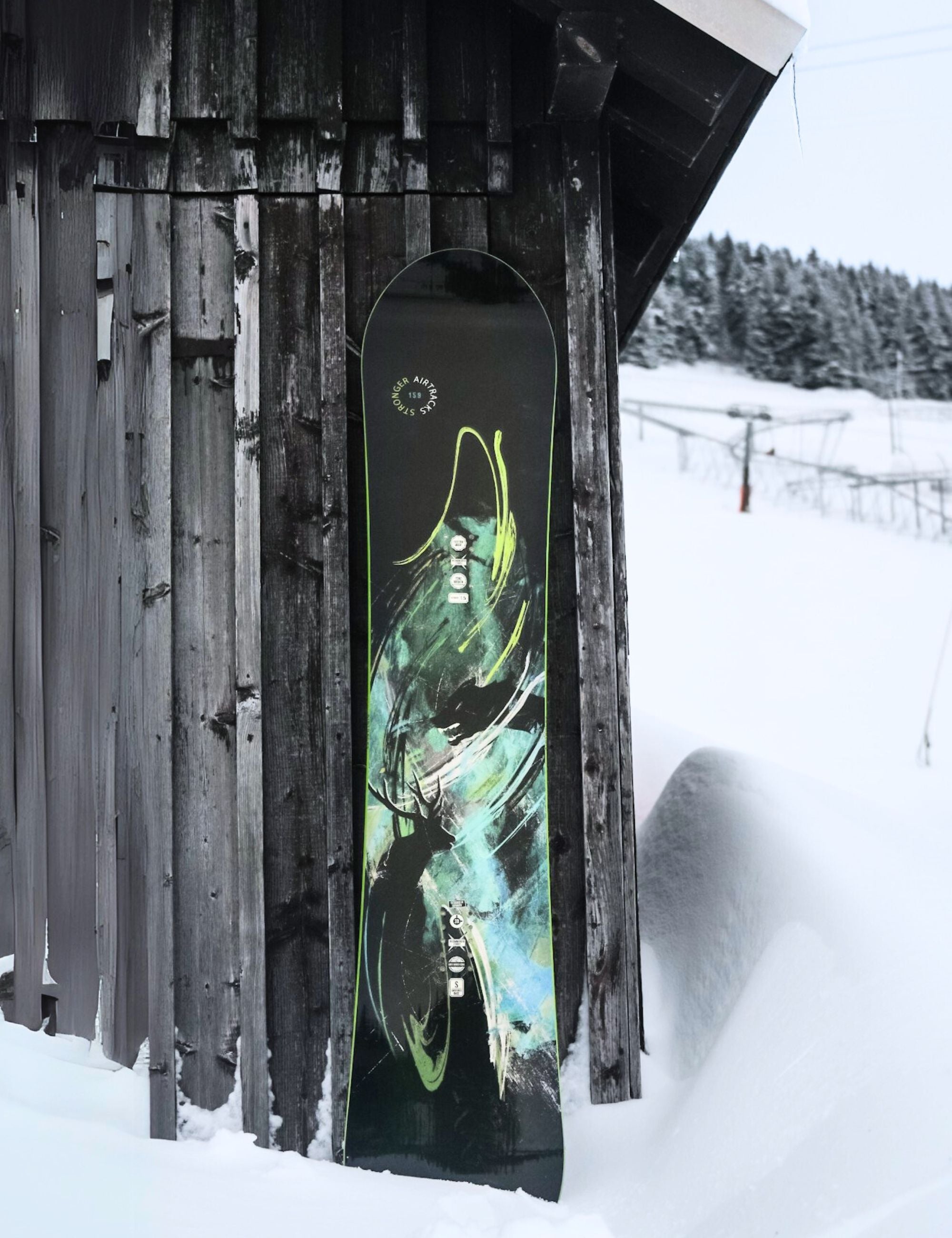 Planche de snowboard pour homme STRONGER Zero Rocker Wide