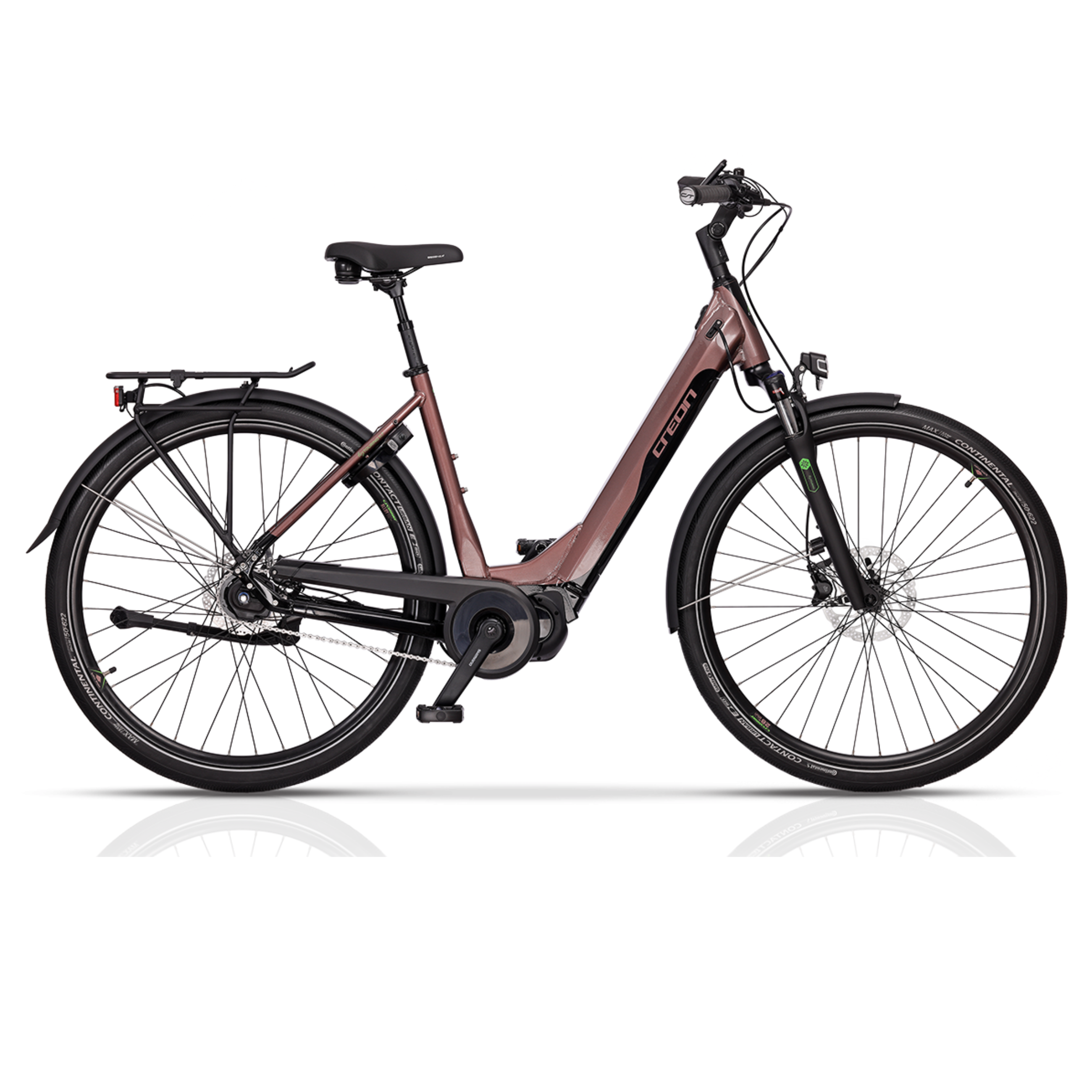 28 pouces Femmes E-Bike LS City Bicycle E-Tourring 11,7 City Bike Shimano Steps E 6100 504 WH 5 X Gang Shimano Nexus Inter 5