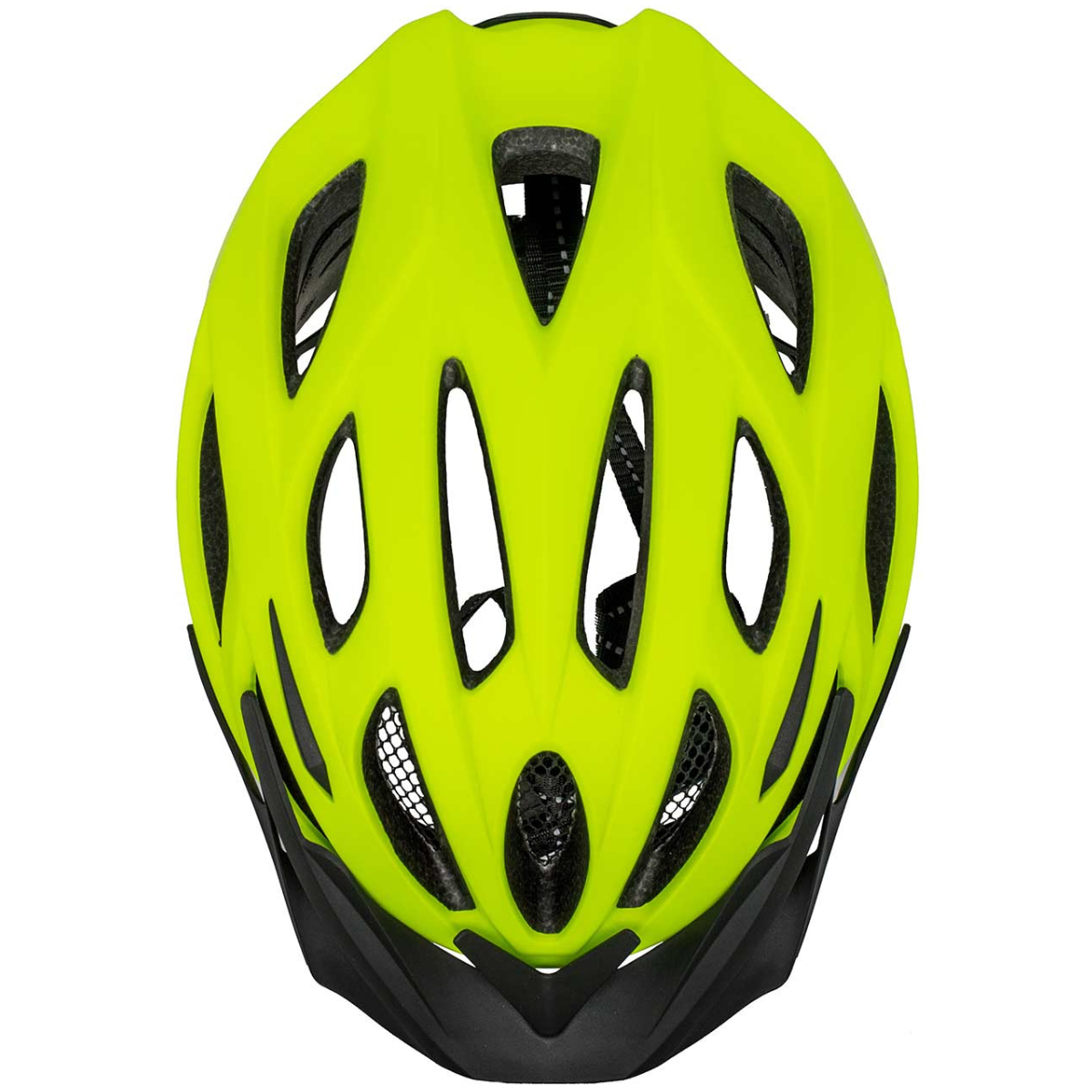 Casco in bicicletta Savage KJ -201 Green Neon Matt - Uomini e donne