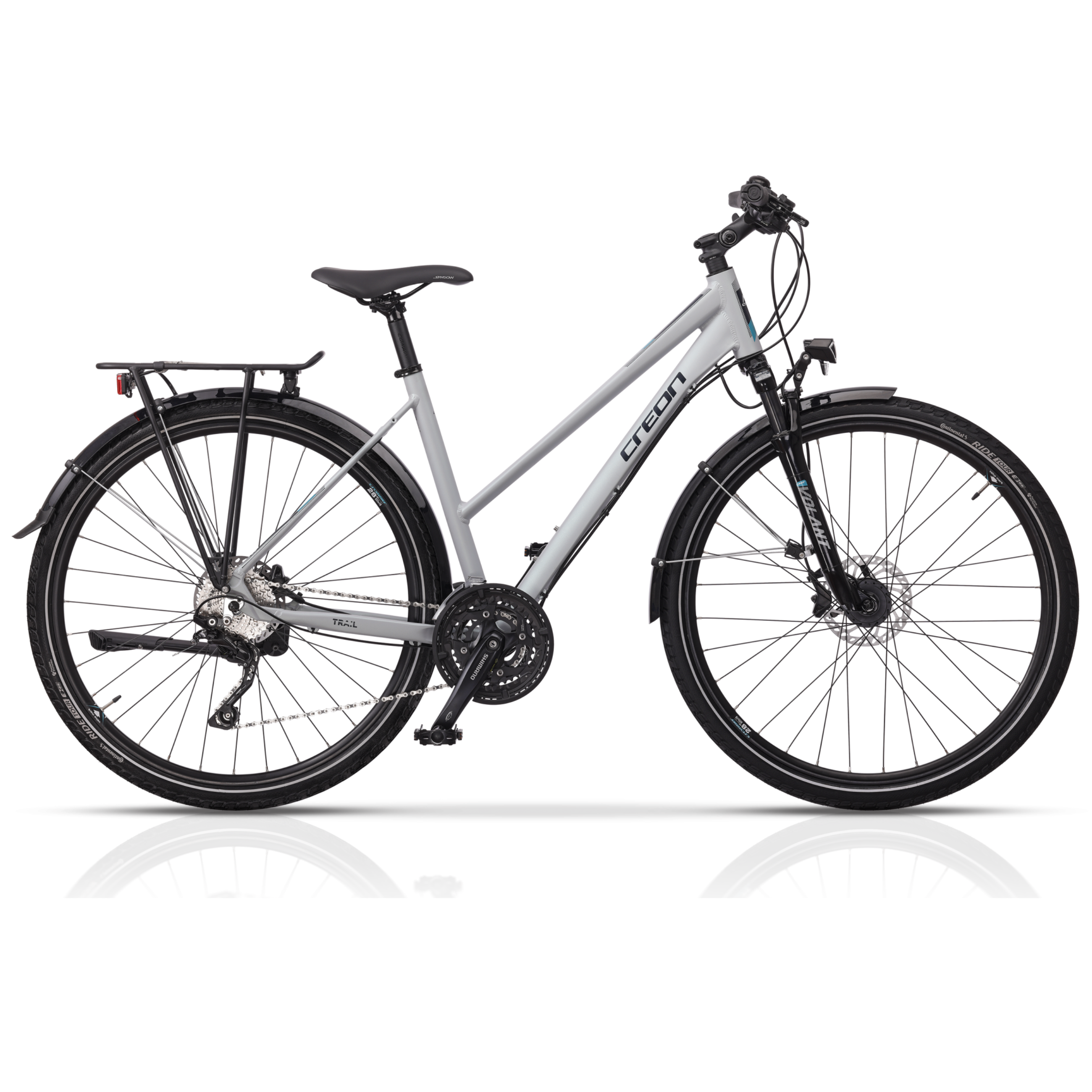 Mujeres de 28 pulgadas Trekking Bicycle 5.0 Trekingrad Shimano Deore 30 X Gang RD-T6000 SGS