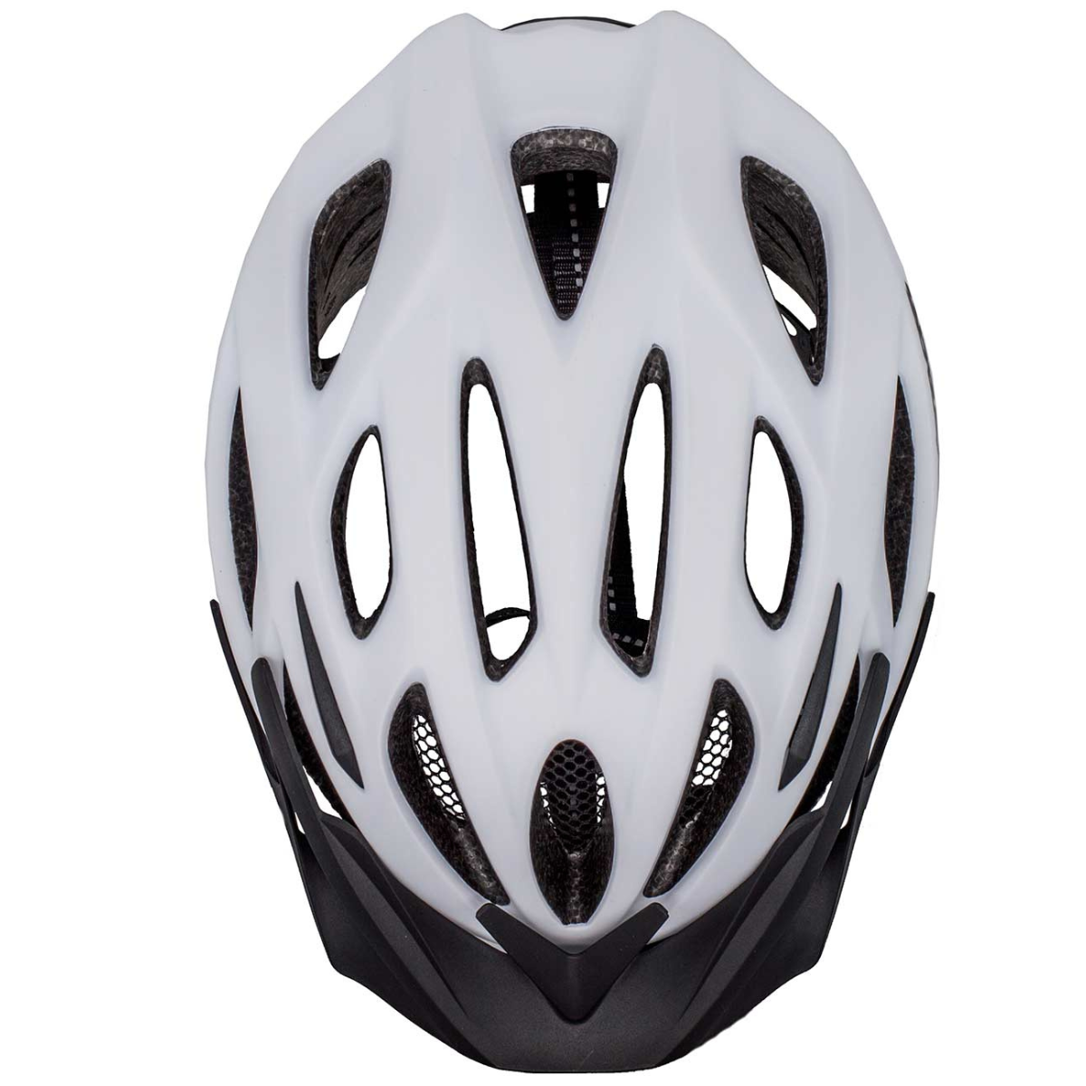 Casque de vélo Savage KJ -201 White Matt - Hommes et femmes