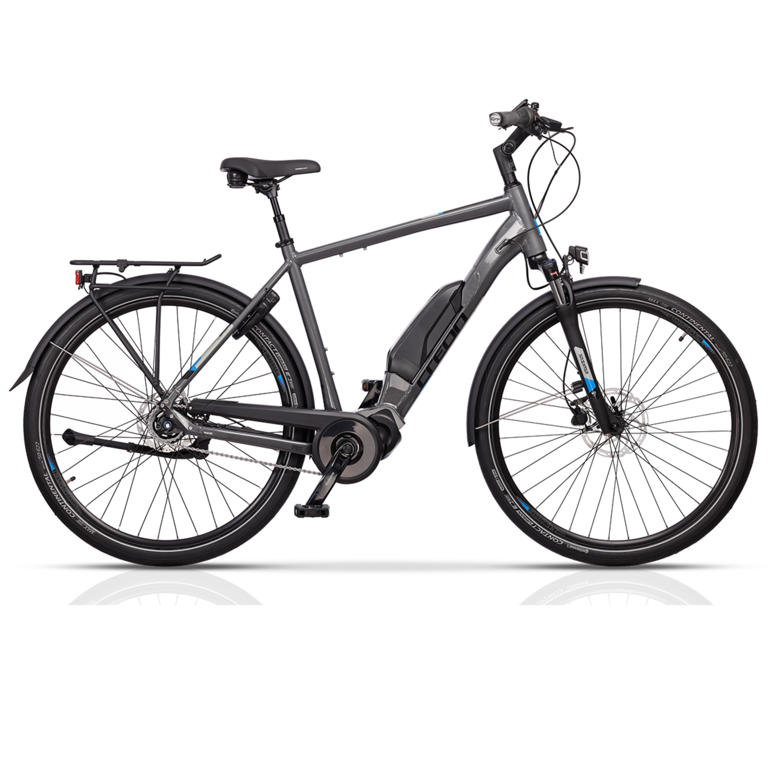 28 inch e-bike Men City Bicycle X-TRON SR3 Shimano Stappen E-5000 418WH 5 Gear Shimano Nexus Inter