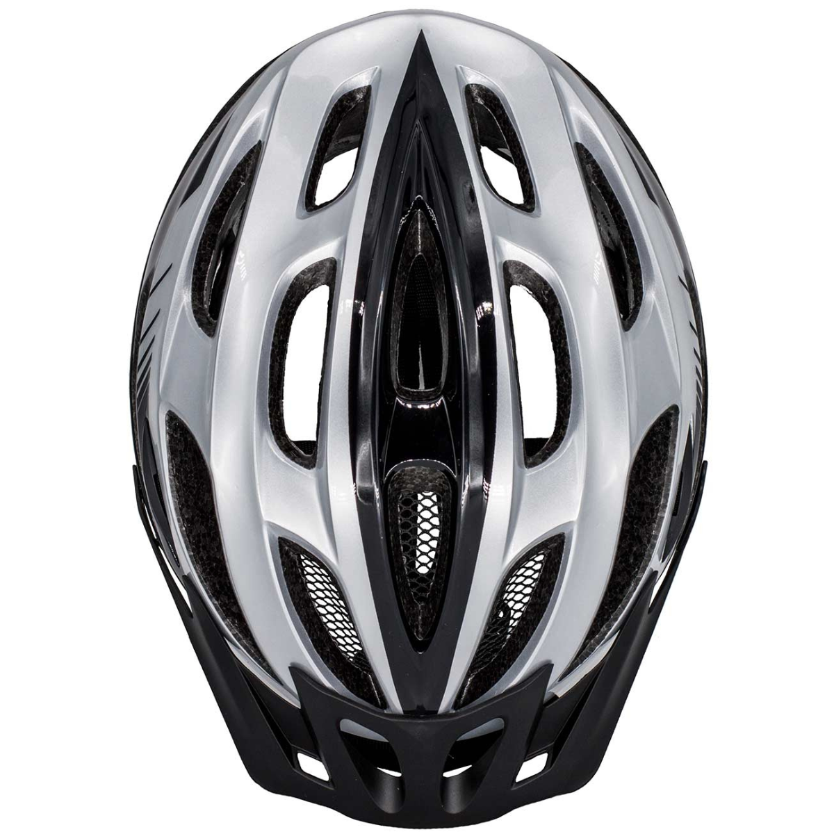 Fahrradhelm Master RD-10 Schwarz-Silber - Herren und Damen