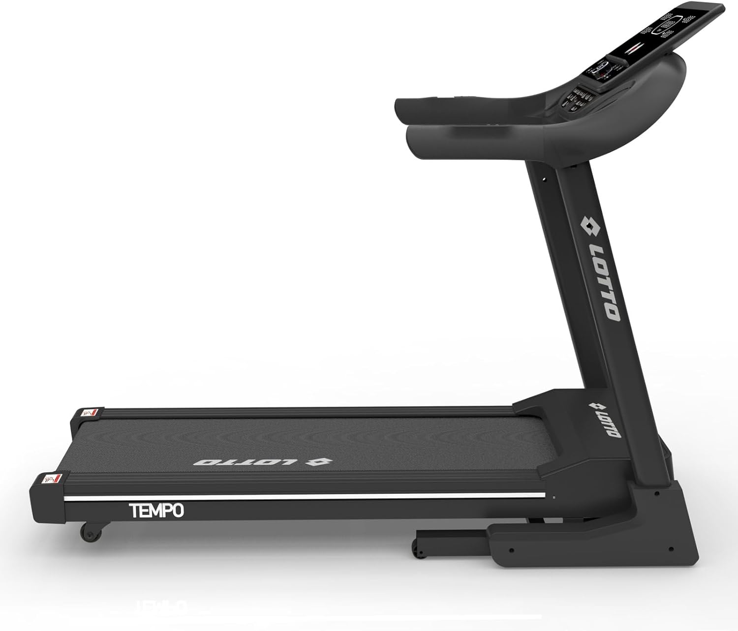 LOTTO Tempo Laufband klappbar elektrisch bis 130 kg Bluetooth 1-18 km/h 140x45 cm