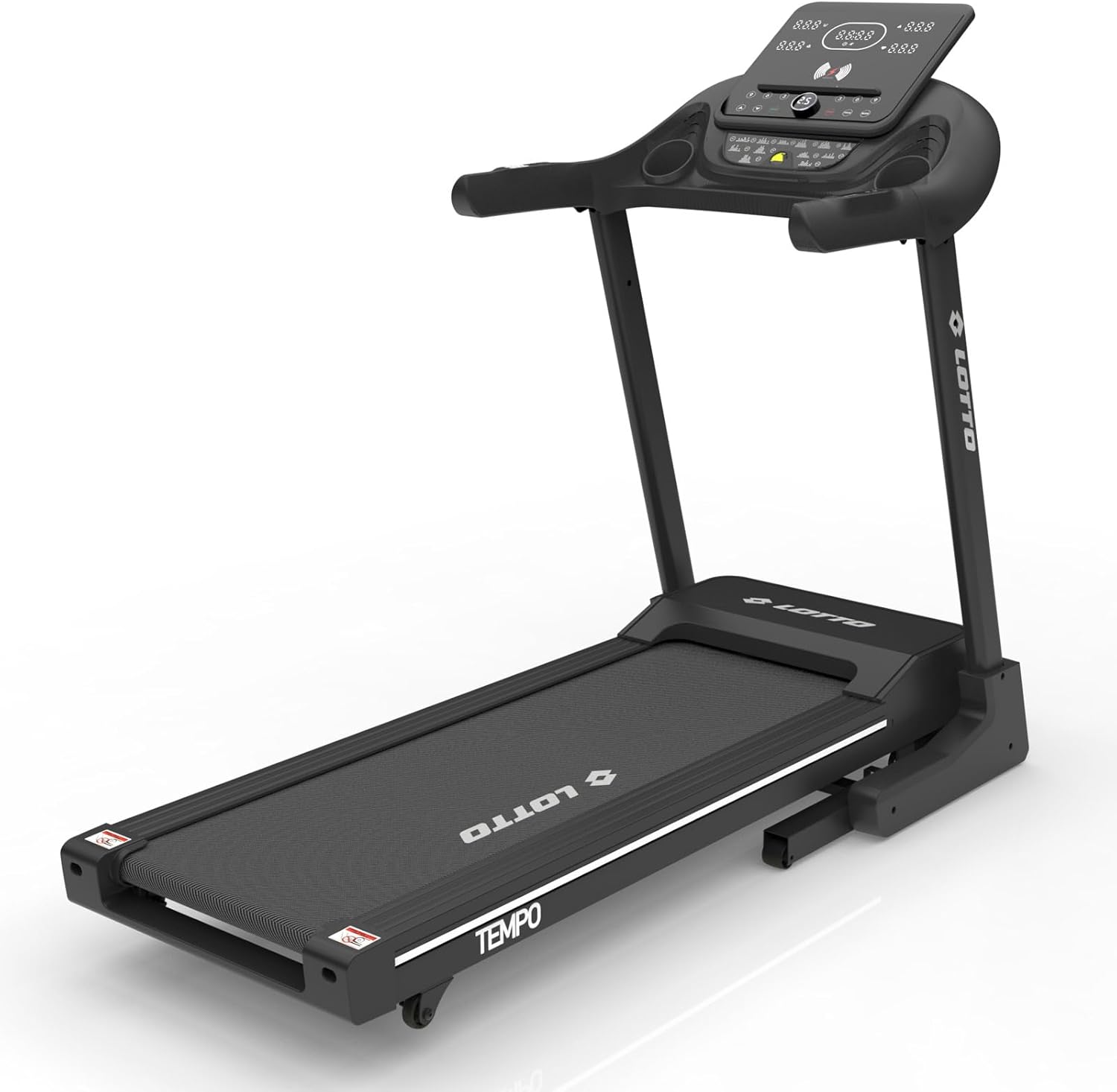 LOTTO Tempo Laufband klappbar elektrisch bis 130 kg Bluetooth 1-18 km/h 140x45 cm