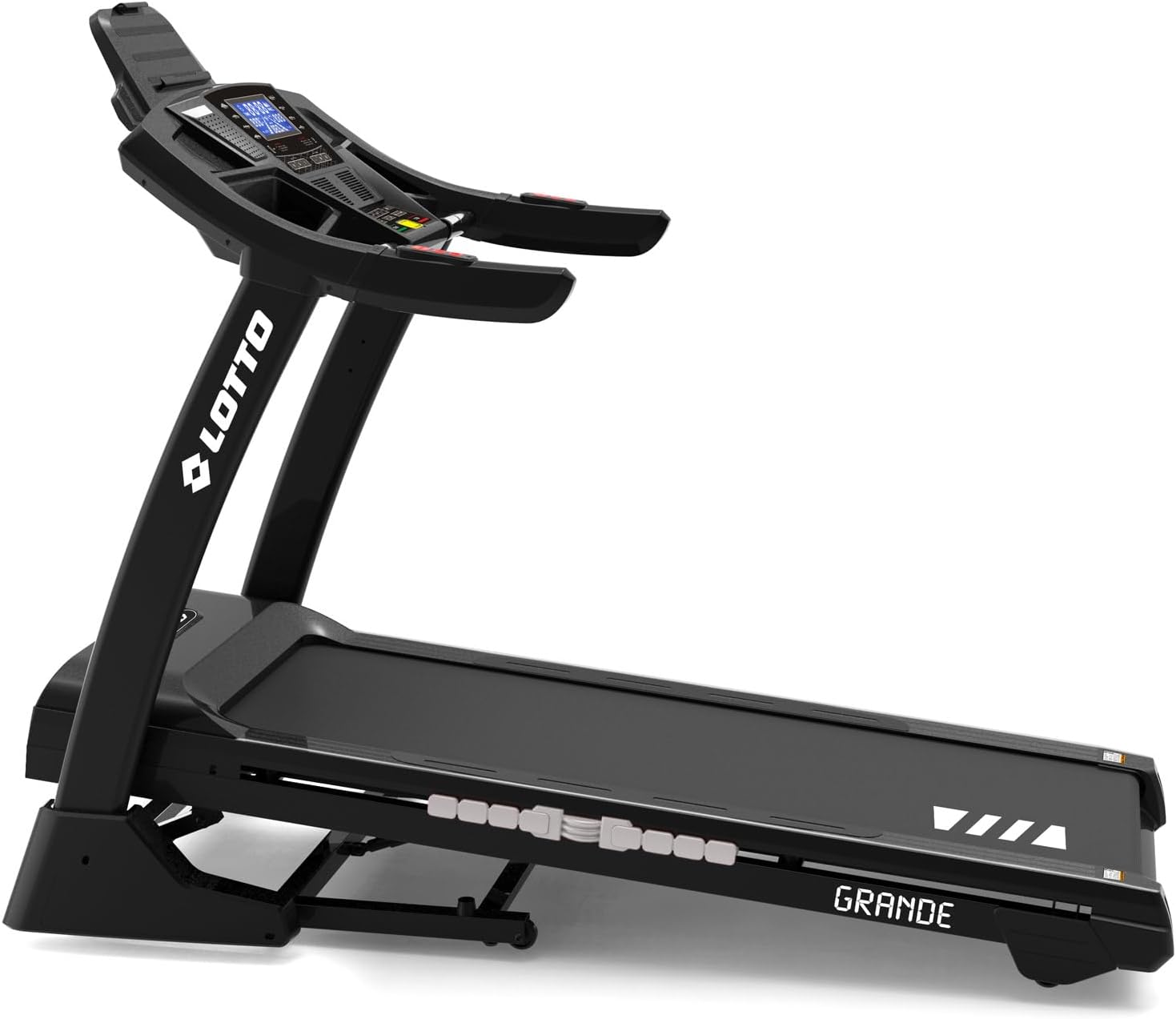 Lotto Grande cinta de correr plegable de hasta 120 kg Bluetooth 1-20 km/h 150x51 cm