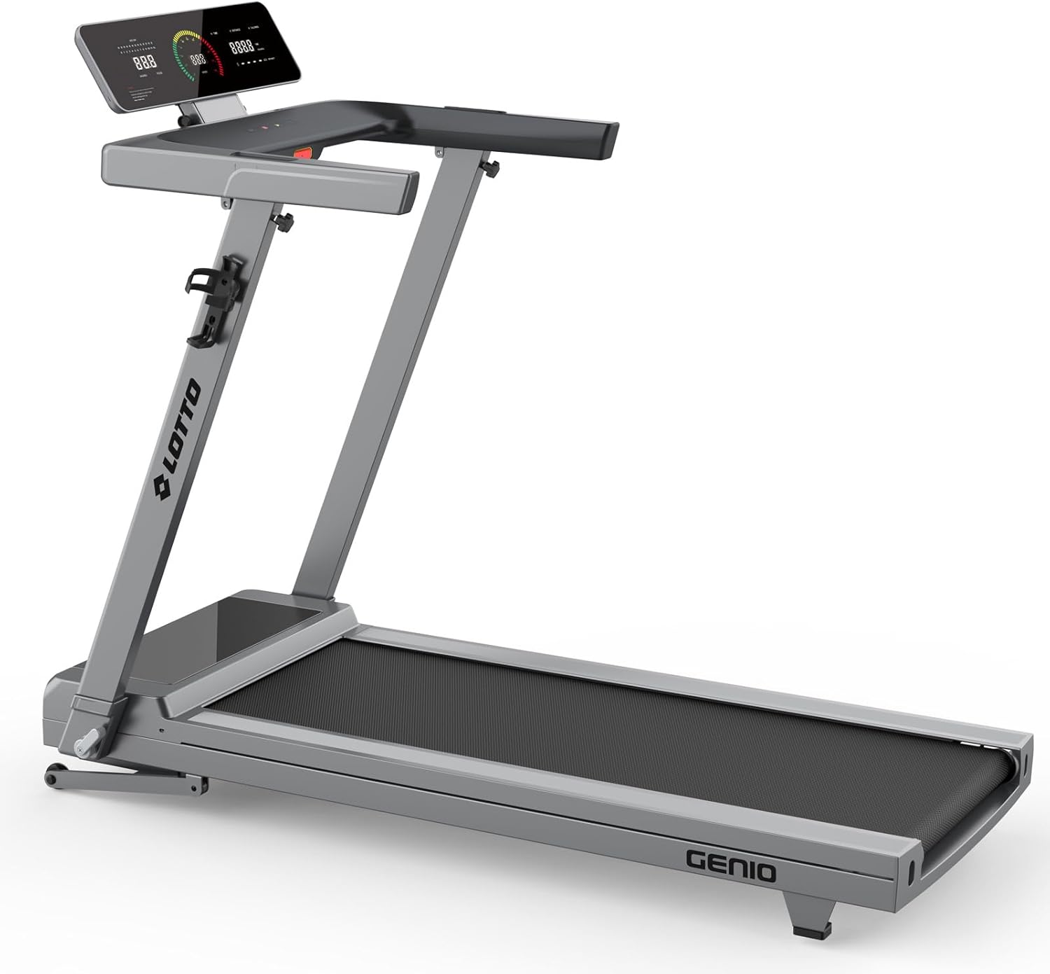 Lotto Genio cinta de correr plegable de hasta 100 kg Bluetooth 1-16 km/h 125x45 cm