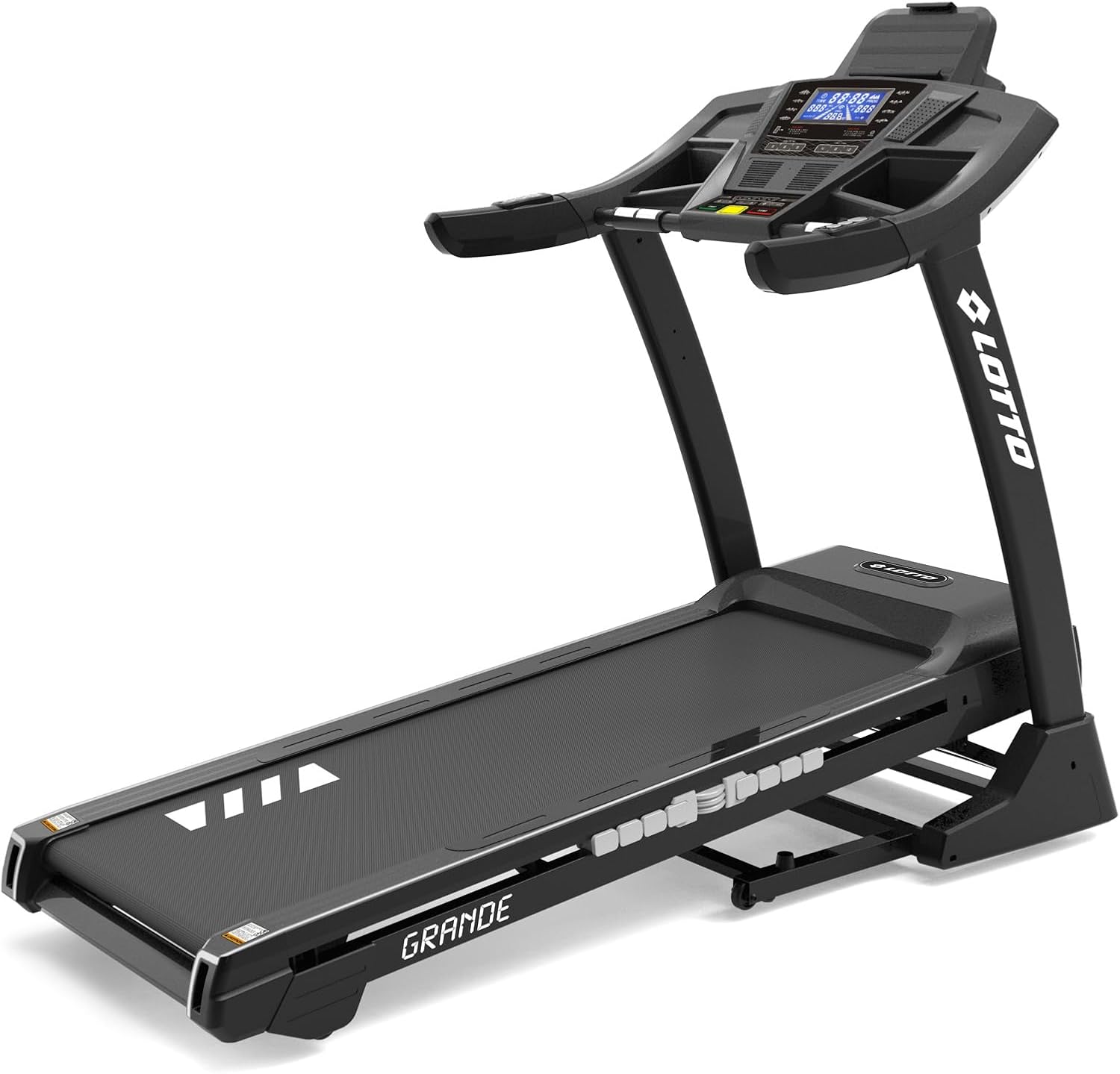 Lotto Grande cinta de correr plegable de hasta 120 kg Bluetooth 1-20 km/h 150x51 cm