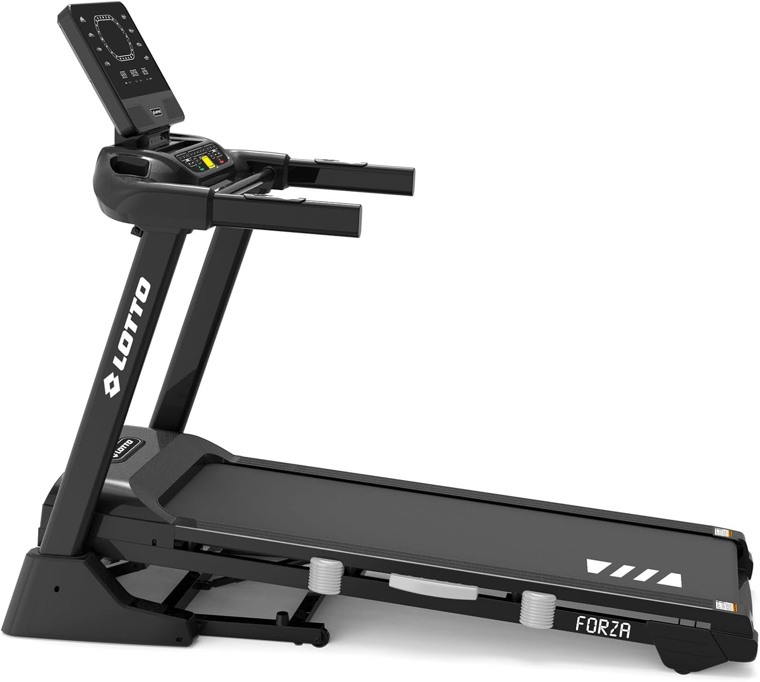 Lotto Forza cinta de correr plegable de hasta 120 kg Bluetooth 1-18 km/h 140x48 cm